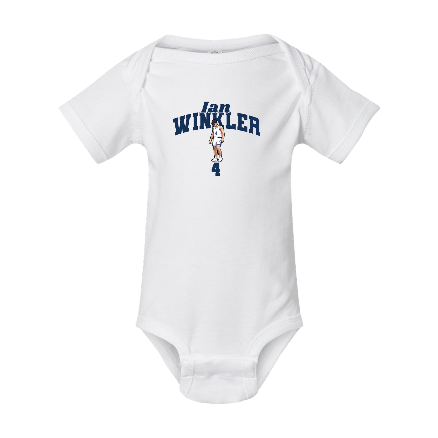 Baby Onesie — Signature Arch in White