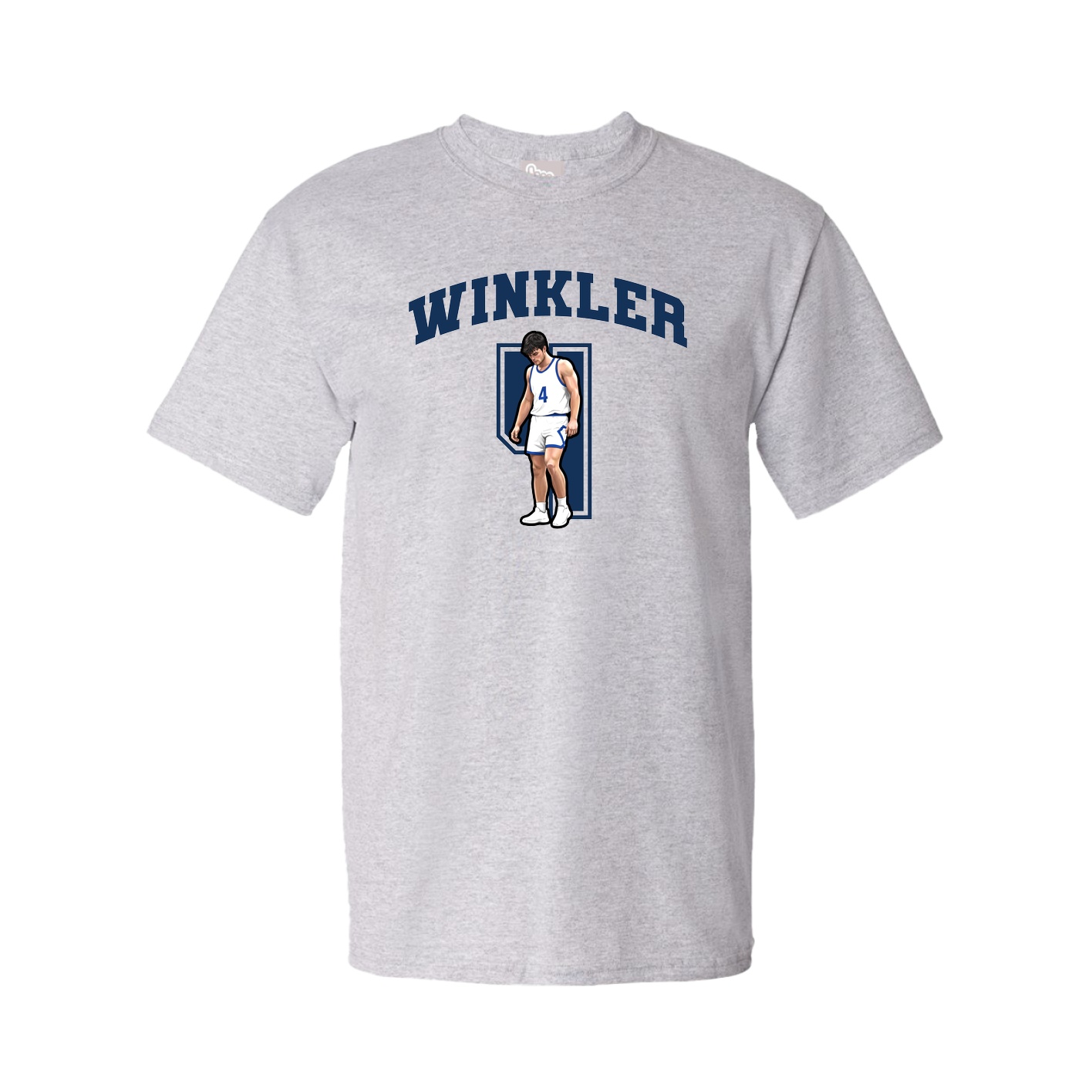 Tee — Number in Grey