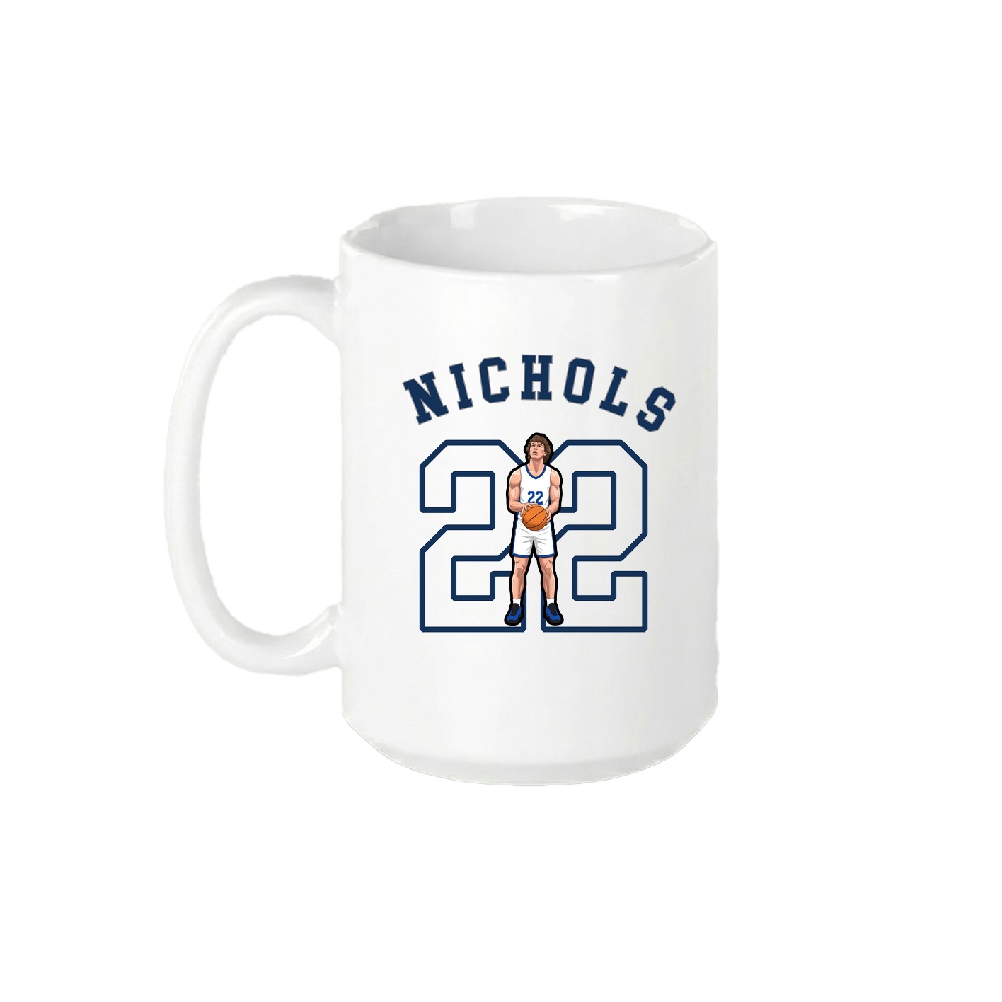 15oz Coffee Mug — Shirsey Arch in White