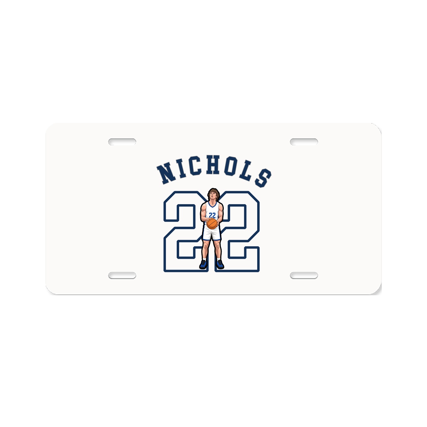 License Plate — Shirsey Arch in Classic
