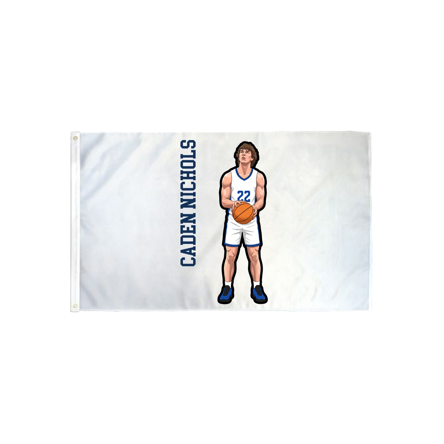 3x5 Flag — Name Vertical in Classic