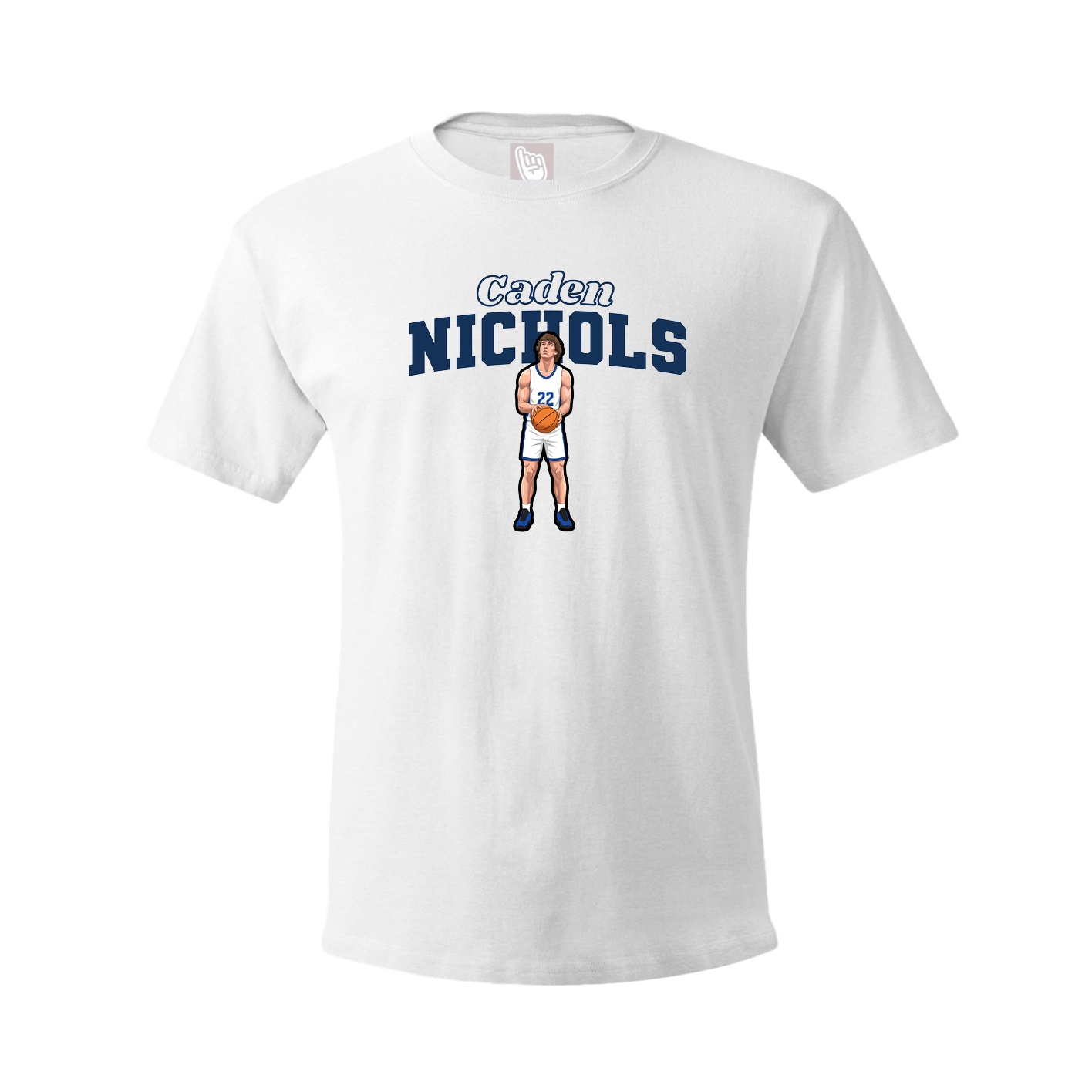 Tee — Name Arch in White