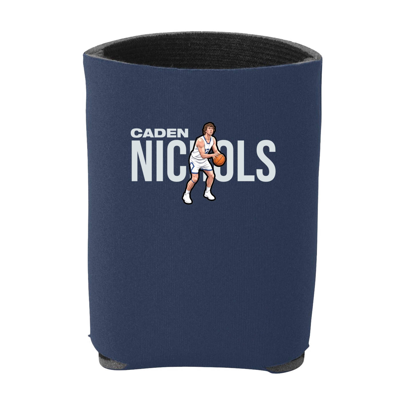 Can Holder — Player Name in Navy