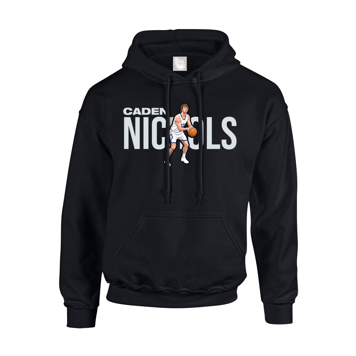 Hoodie — Player Name in Black
