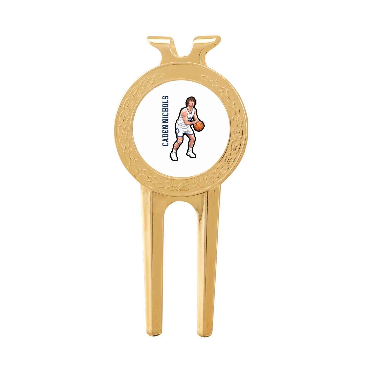 Divot Tool with Ball Marker — Name Vertical in Classic