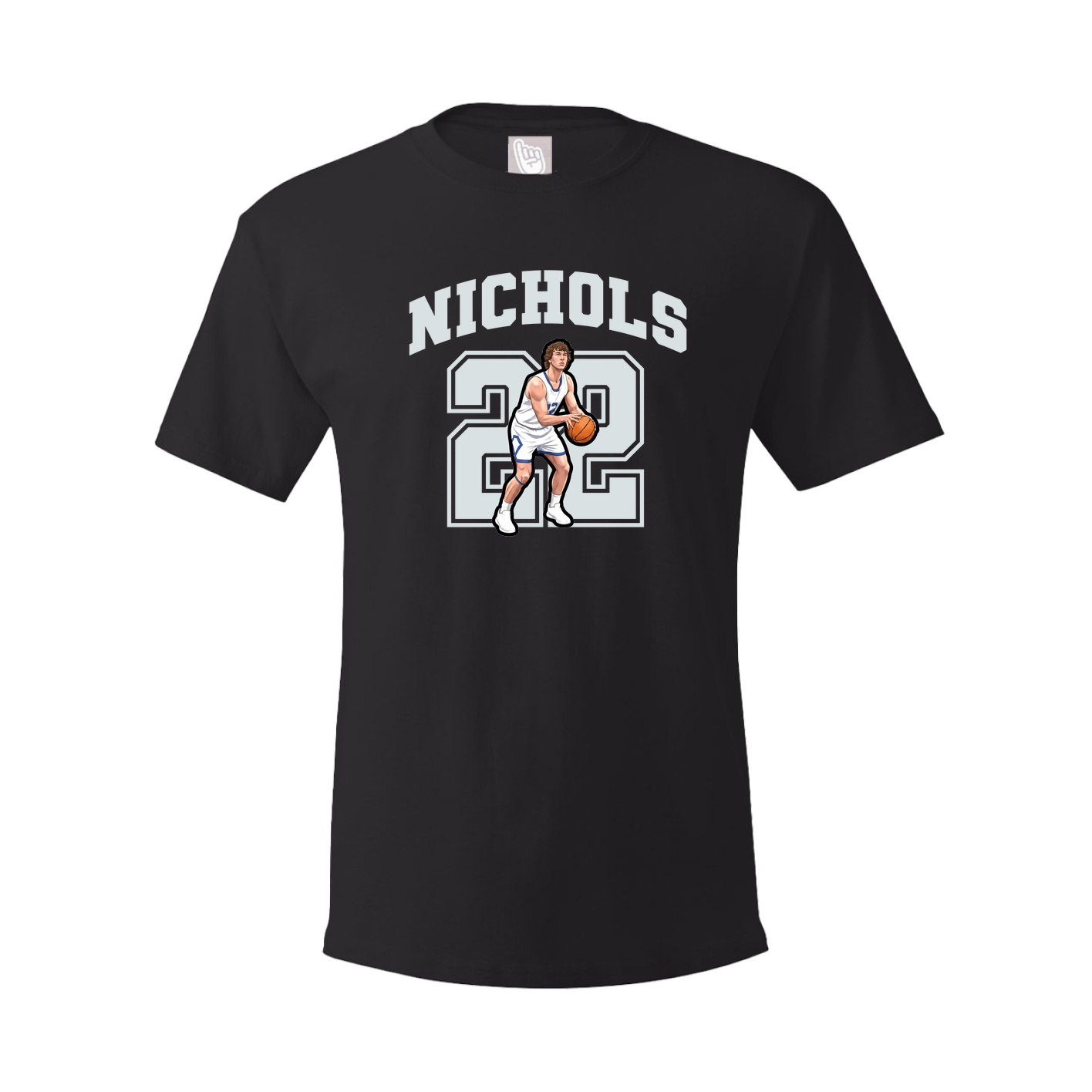 Youth Tee — Number in Black