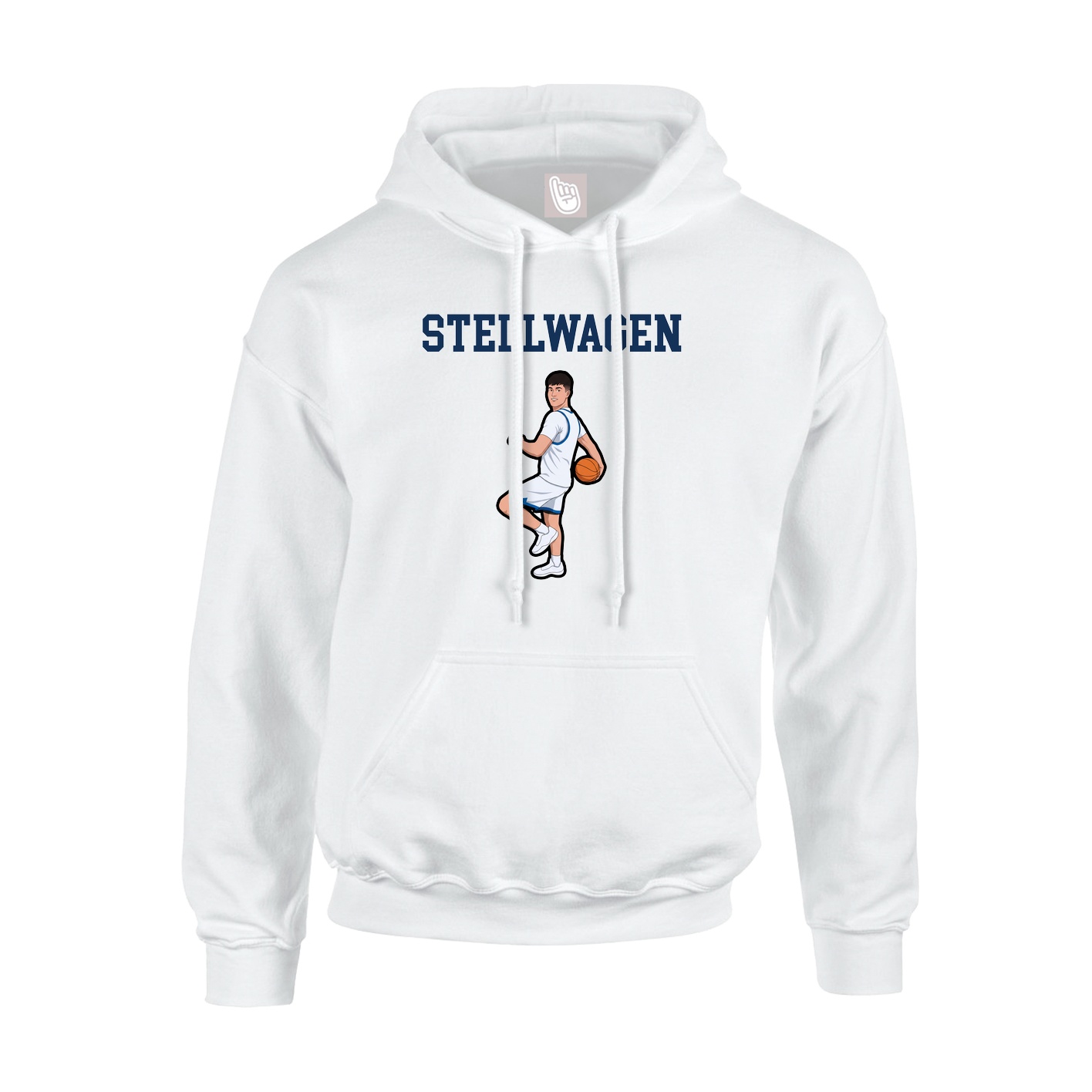 Hoodie — Shirsey in White