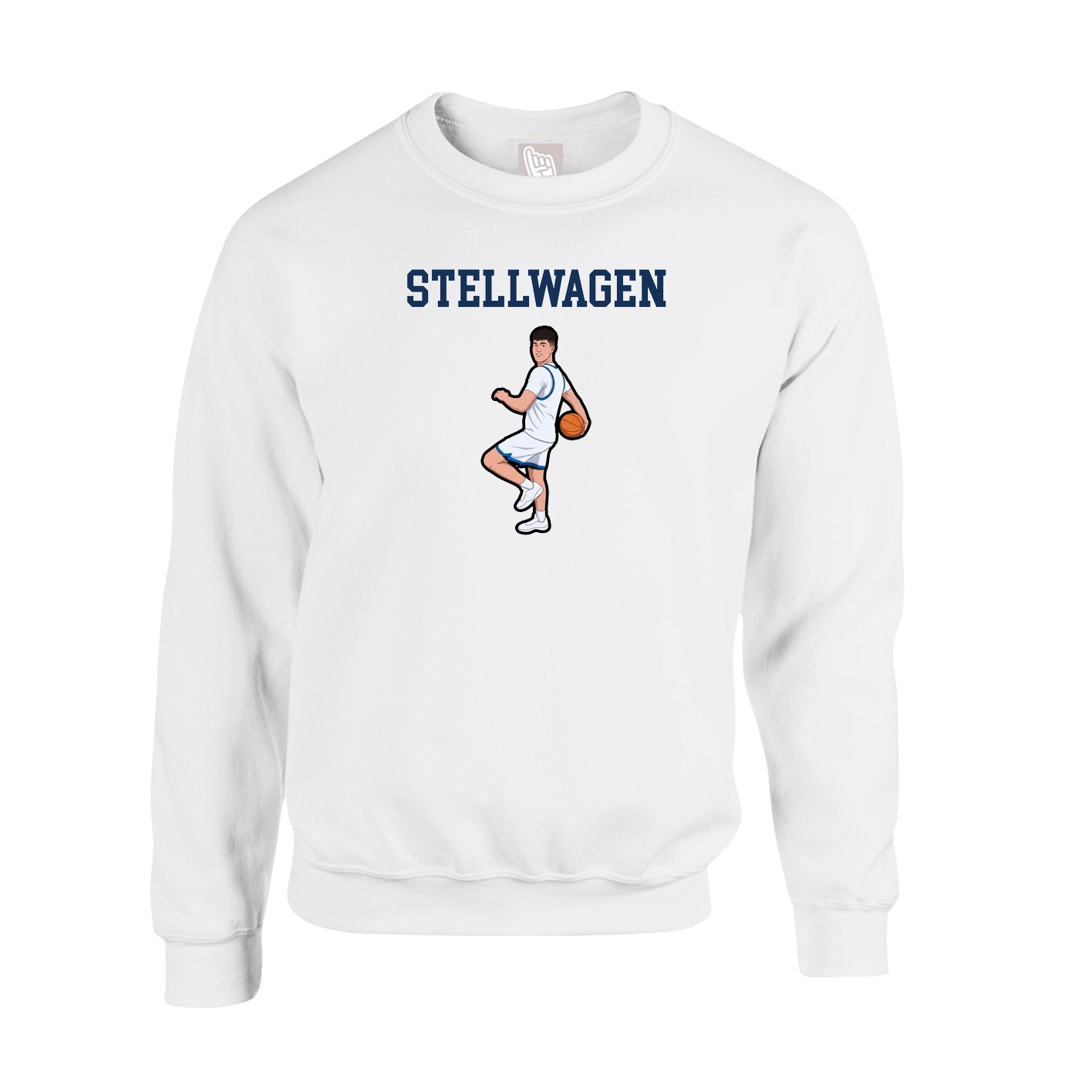 Fleece Crew — Shirsey in White