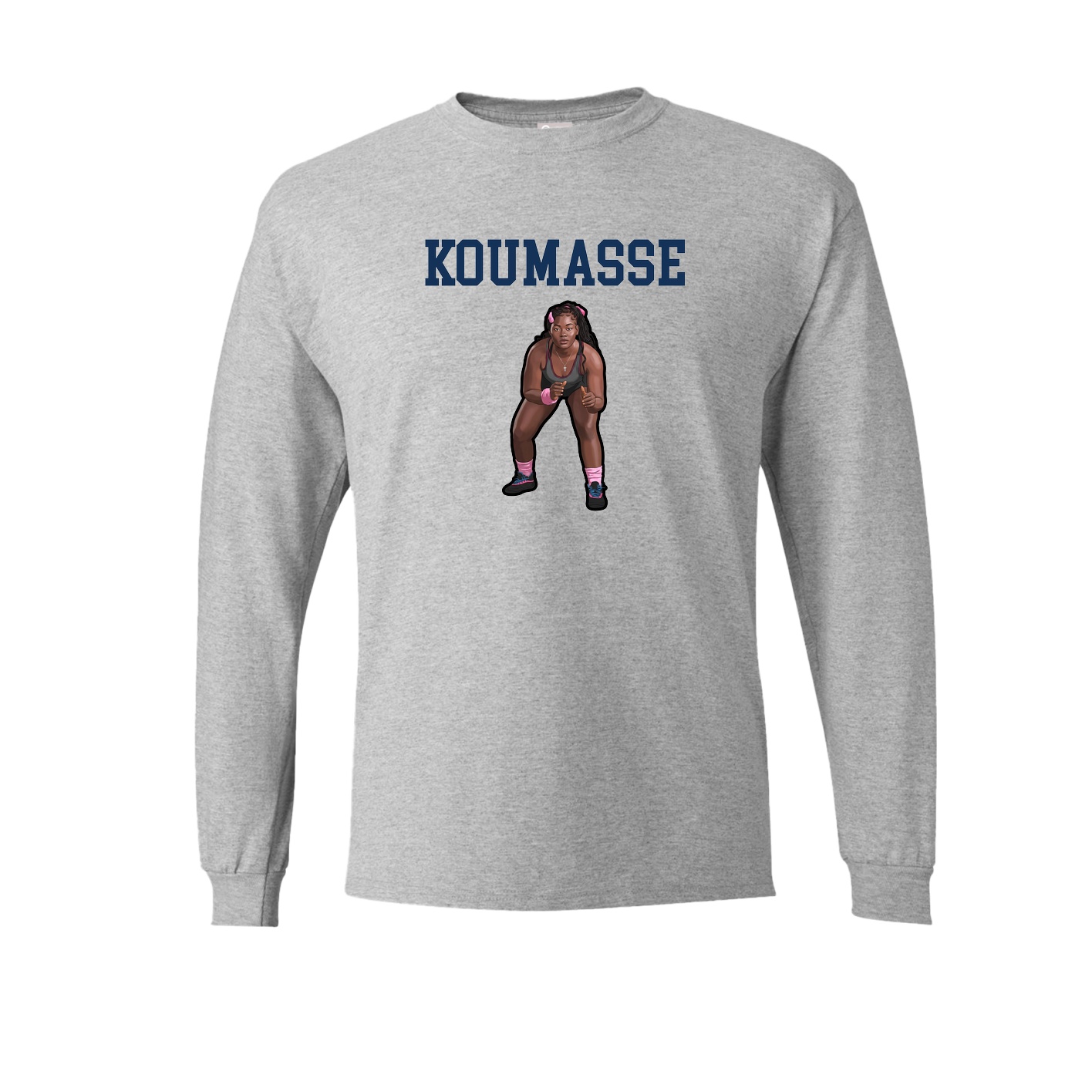 Long Sleeve Tee — Shirsey in Grey