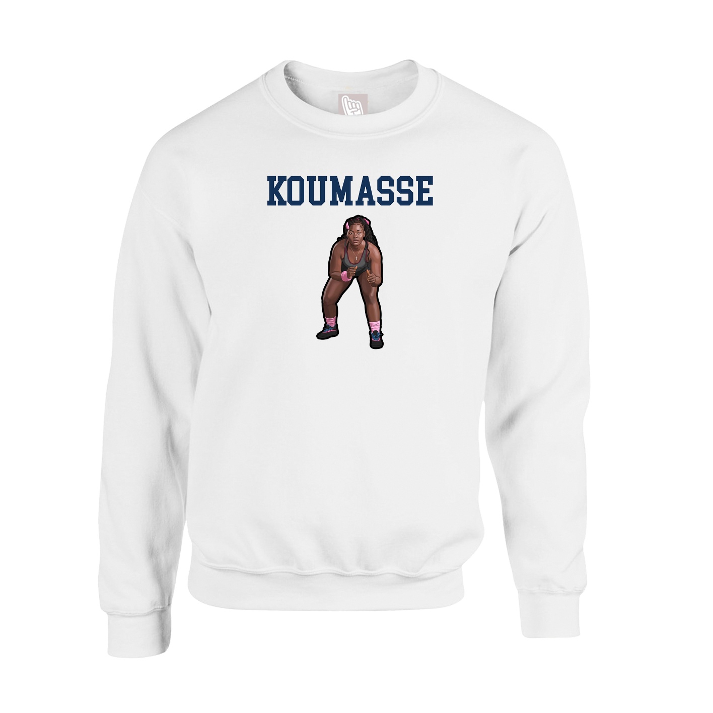 Fleece Crew — Shirsey in White