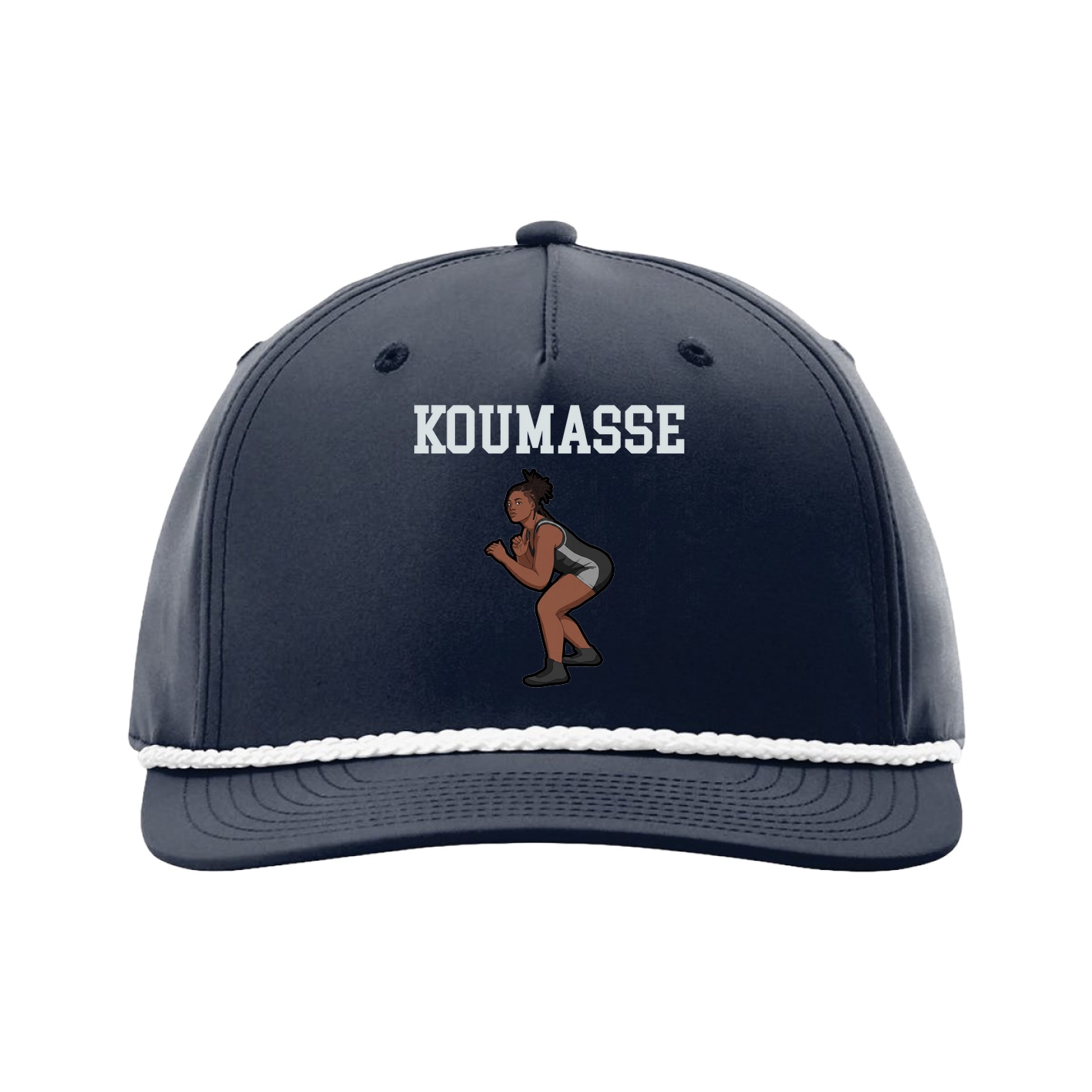 Five-Panel Classic Rope Cap — Shirsey in Navy