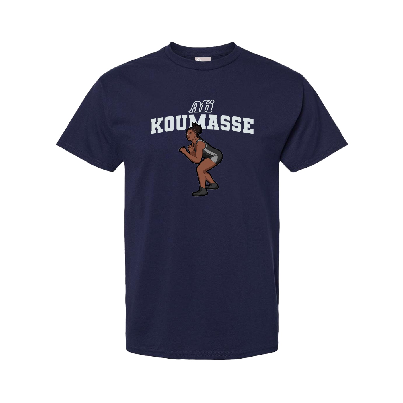 Tee — Name Arch in Navy