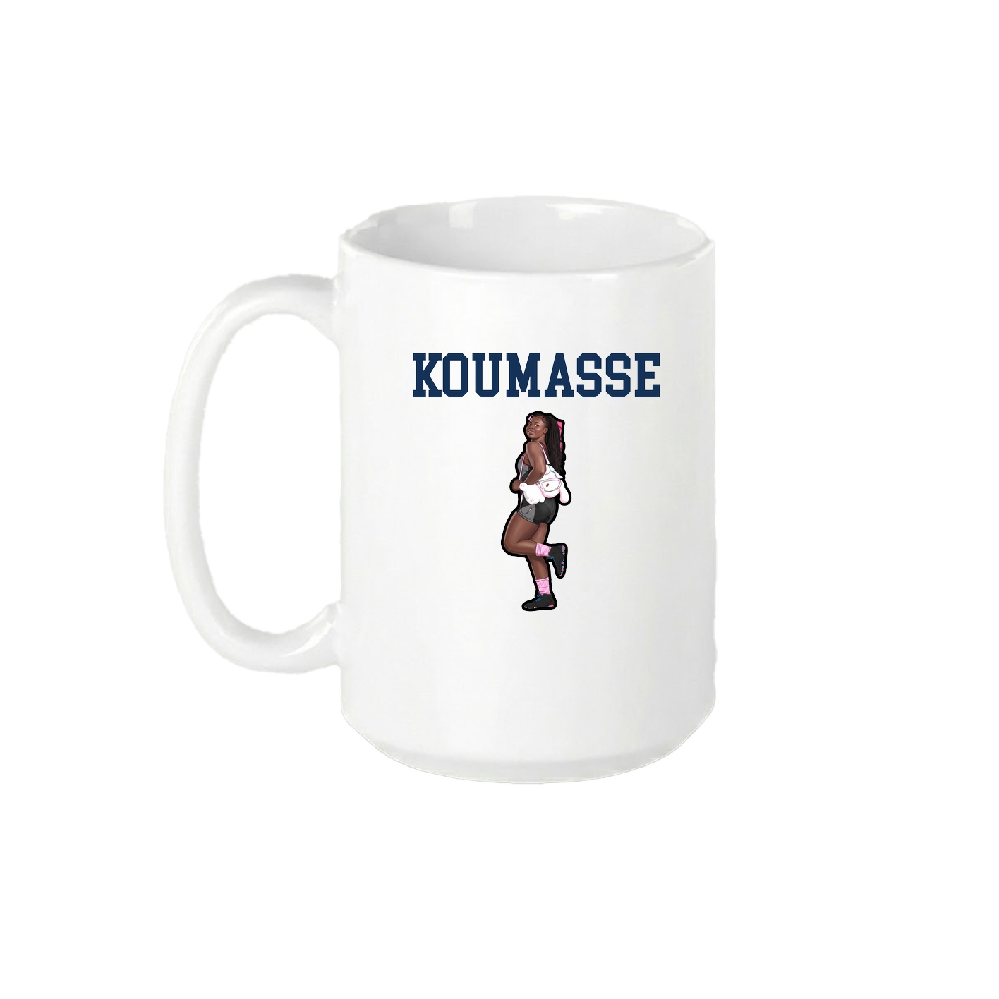 15oz Coffee Mug — Shirsey in White