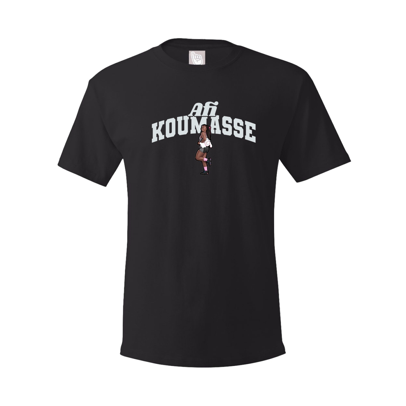 Tee — Signature Arch in Black