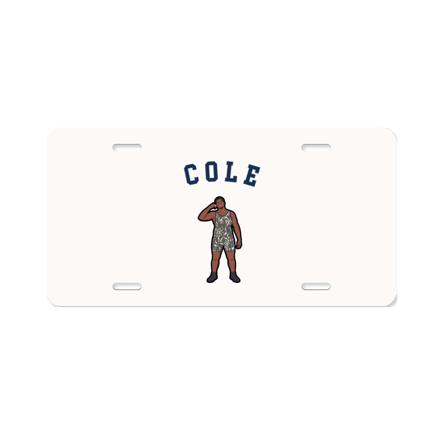 License Plate — Shirsey Arch in Classic