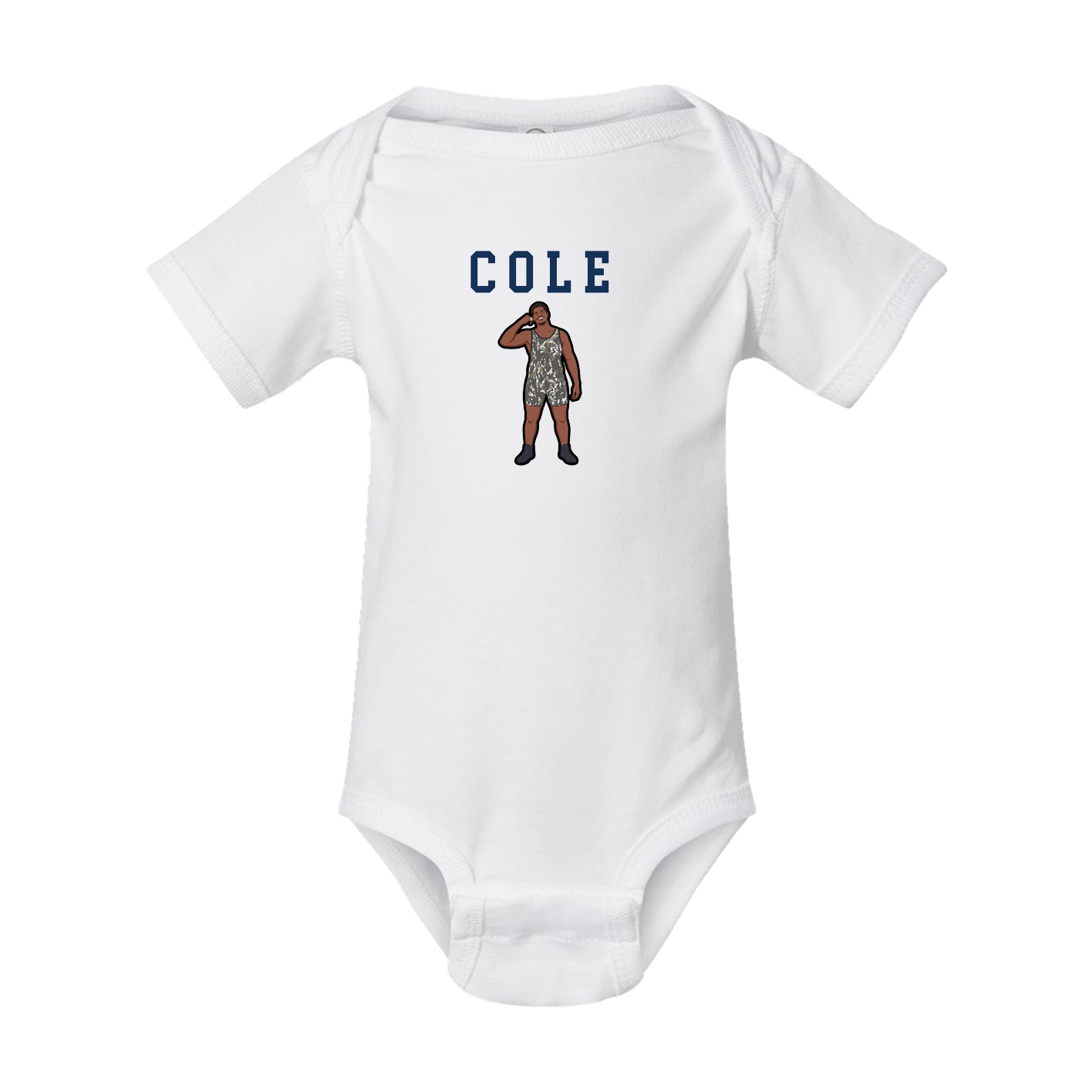 Baby Onesie — Shirsey in White