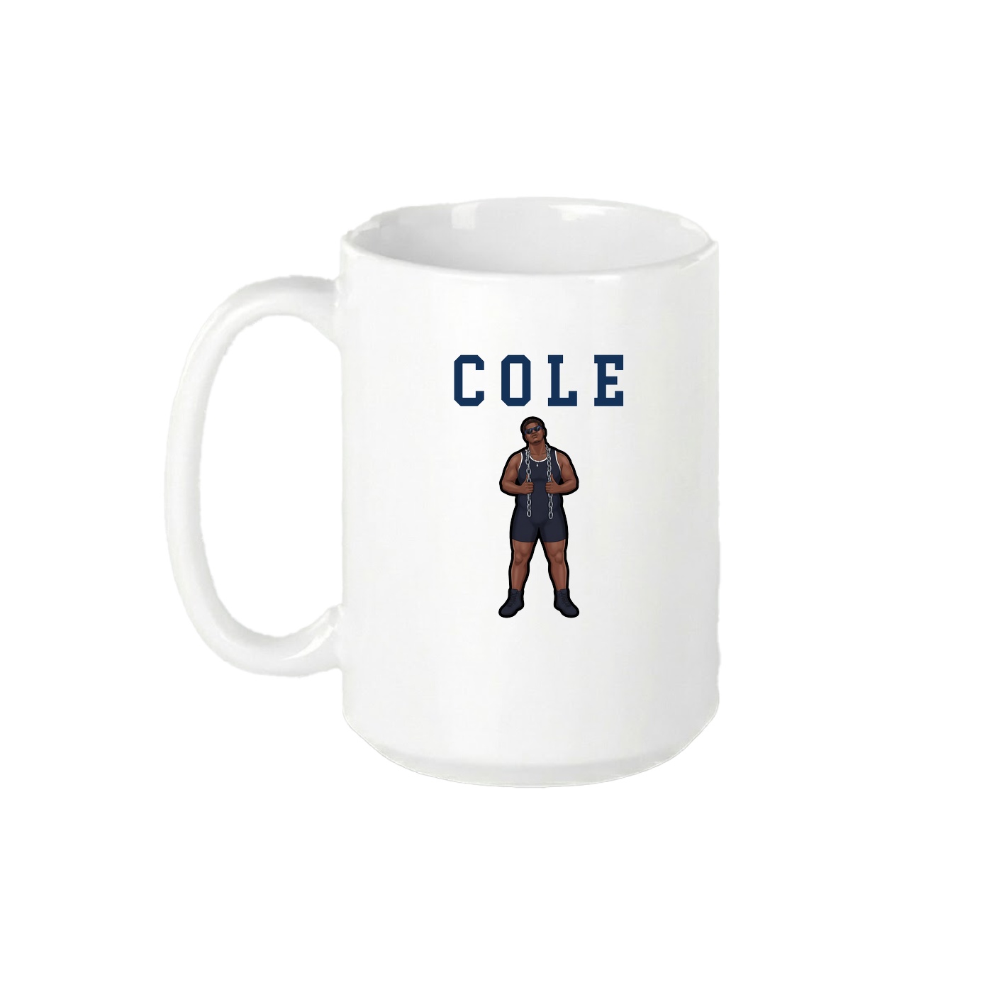 15oz Coffee Mug — Shirsey in White