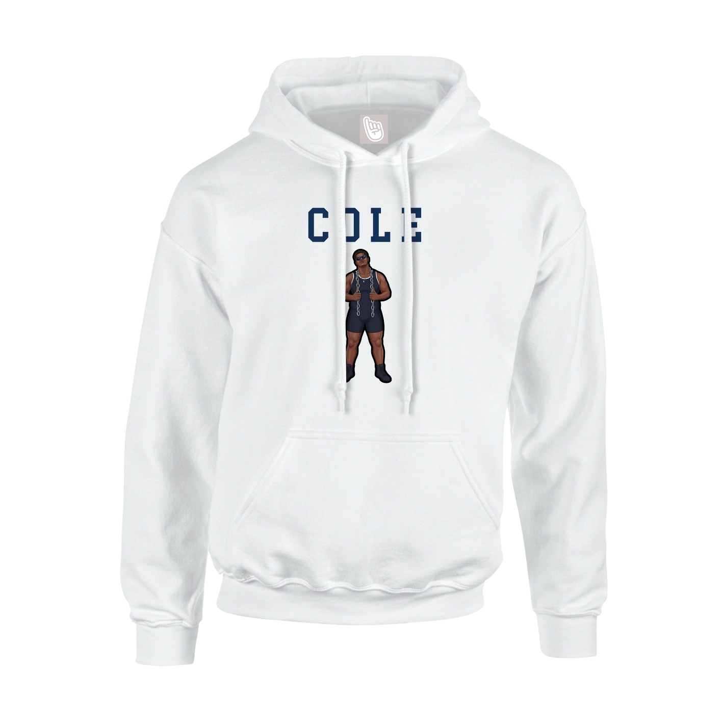 Hoodie — Shirsey in White