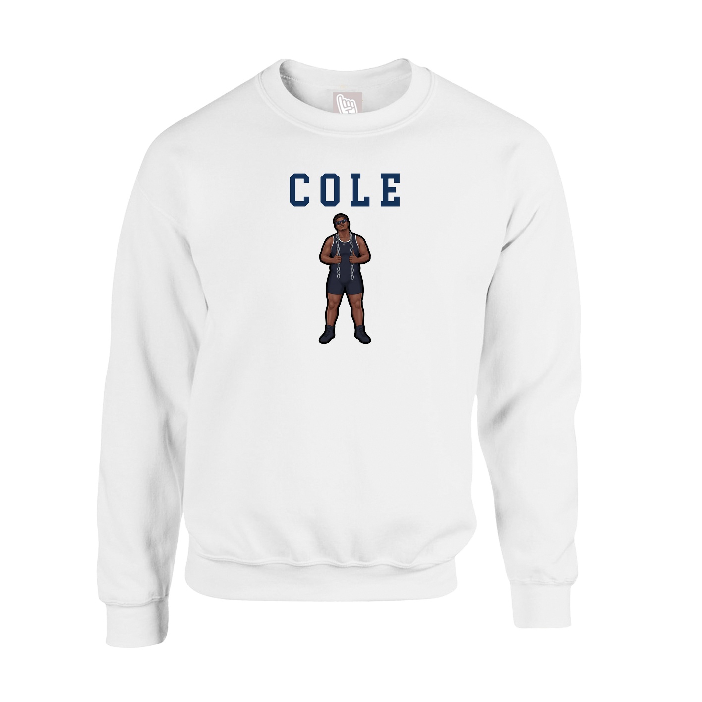 Fleece Crew — Shirsey in White