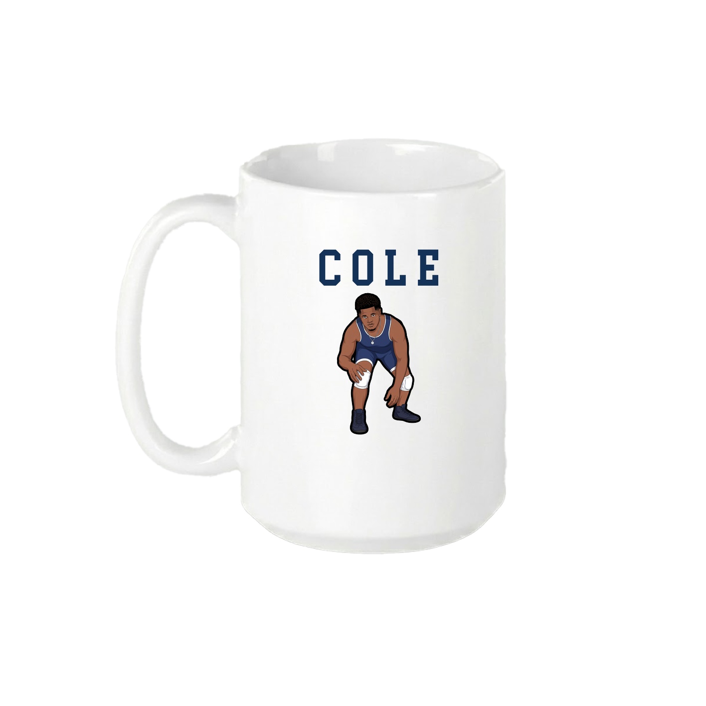 15oz Coffee Mug — Shirsey in White