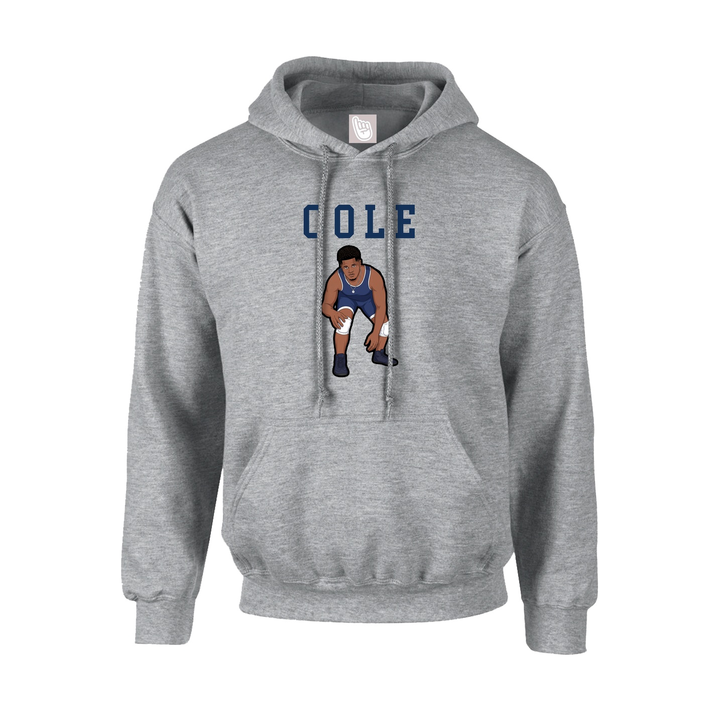 Hoodie — Shirsey in Grey