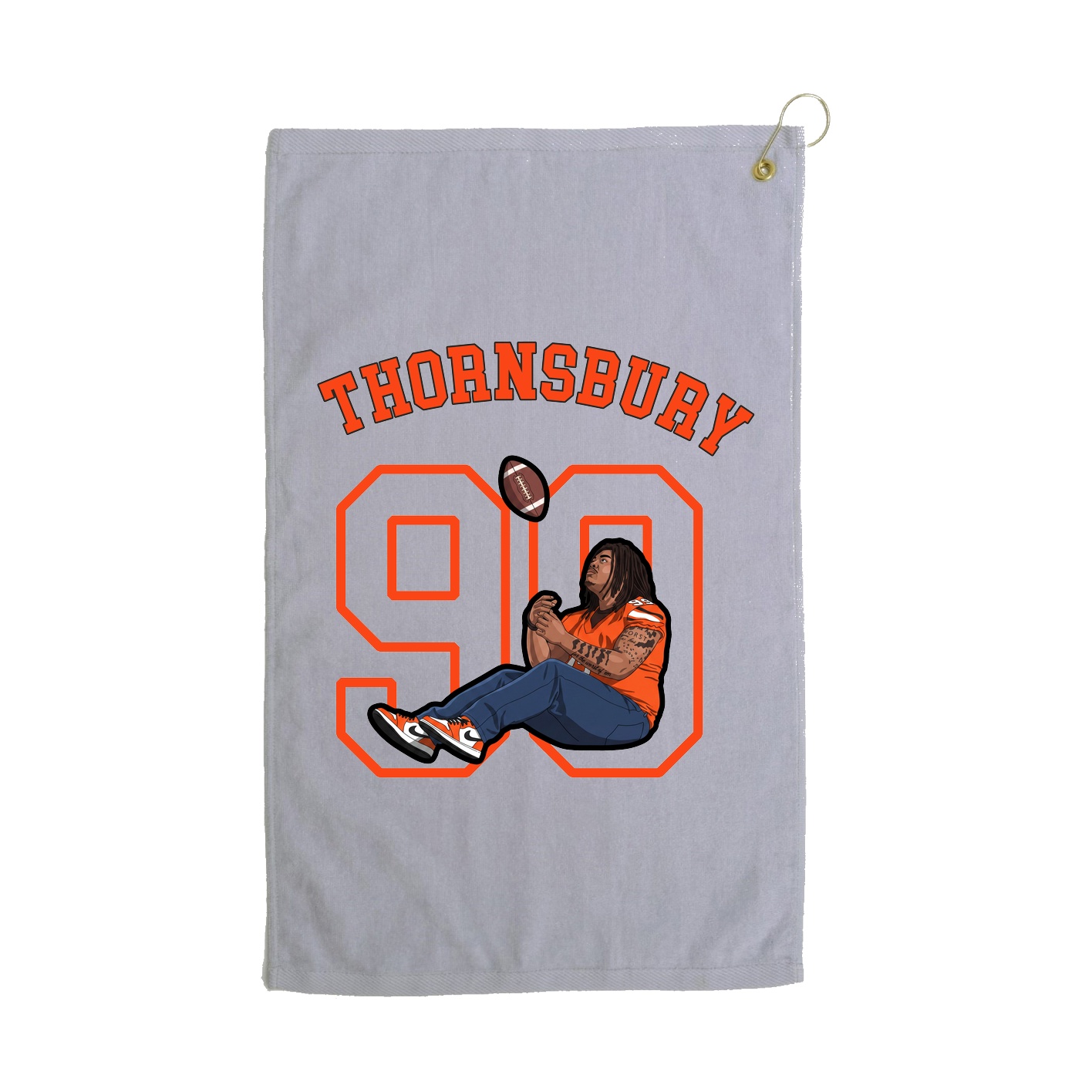 Golf Towel — Shirsey Arch in Grey