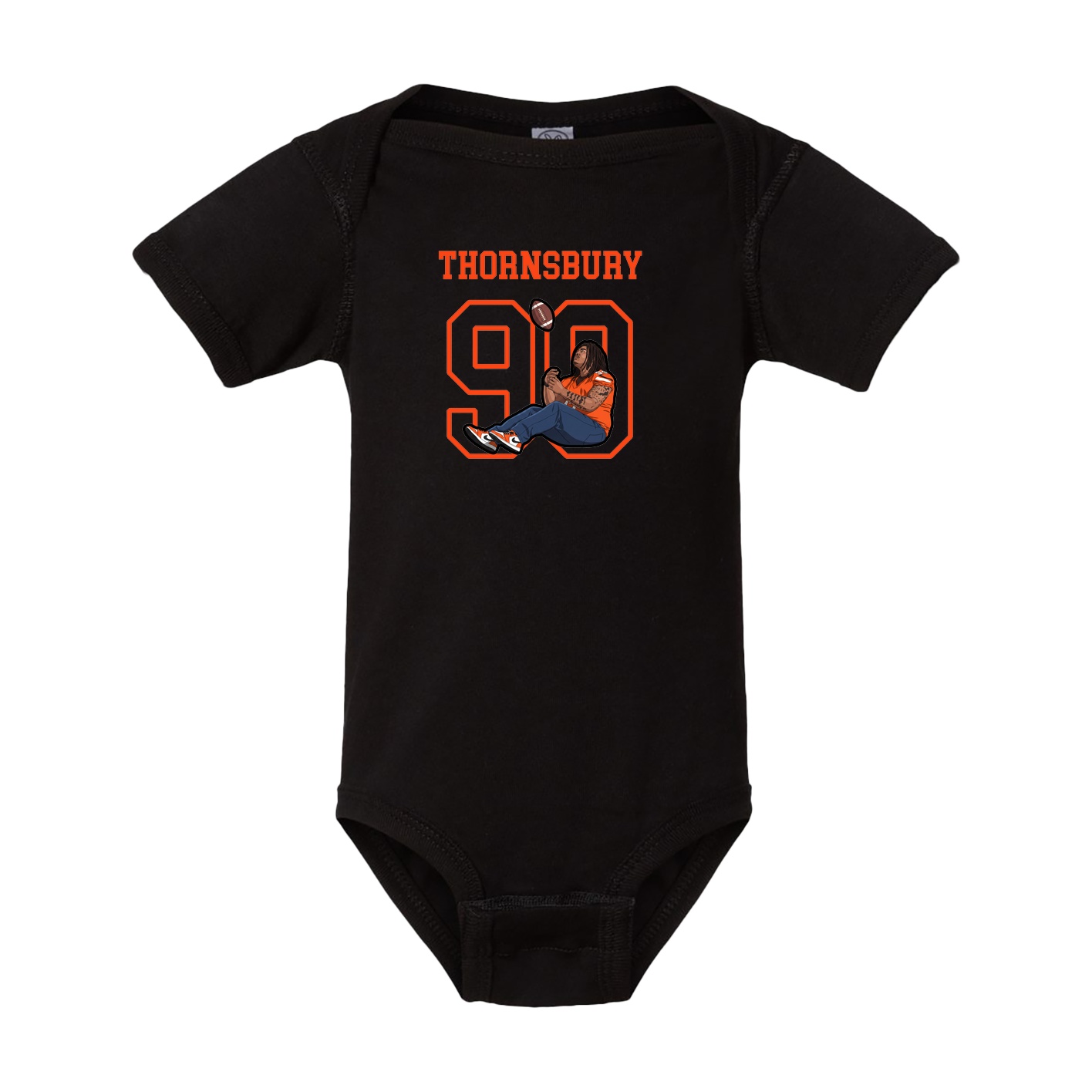 Baby Onesie — Shirsey in Black