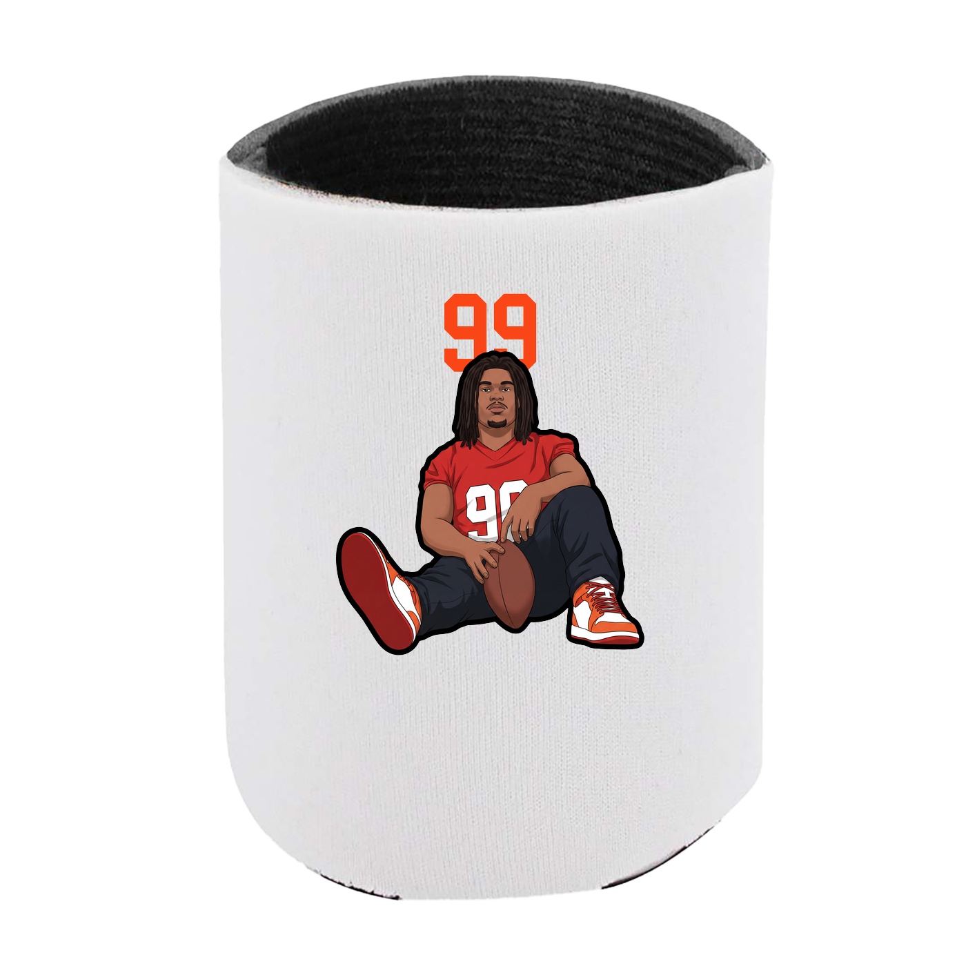 Can Holder — Number Top in White