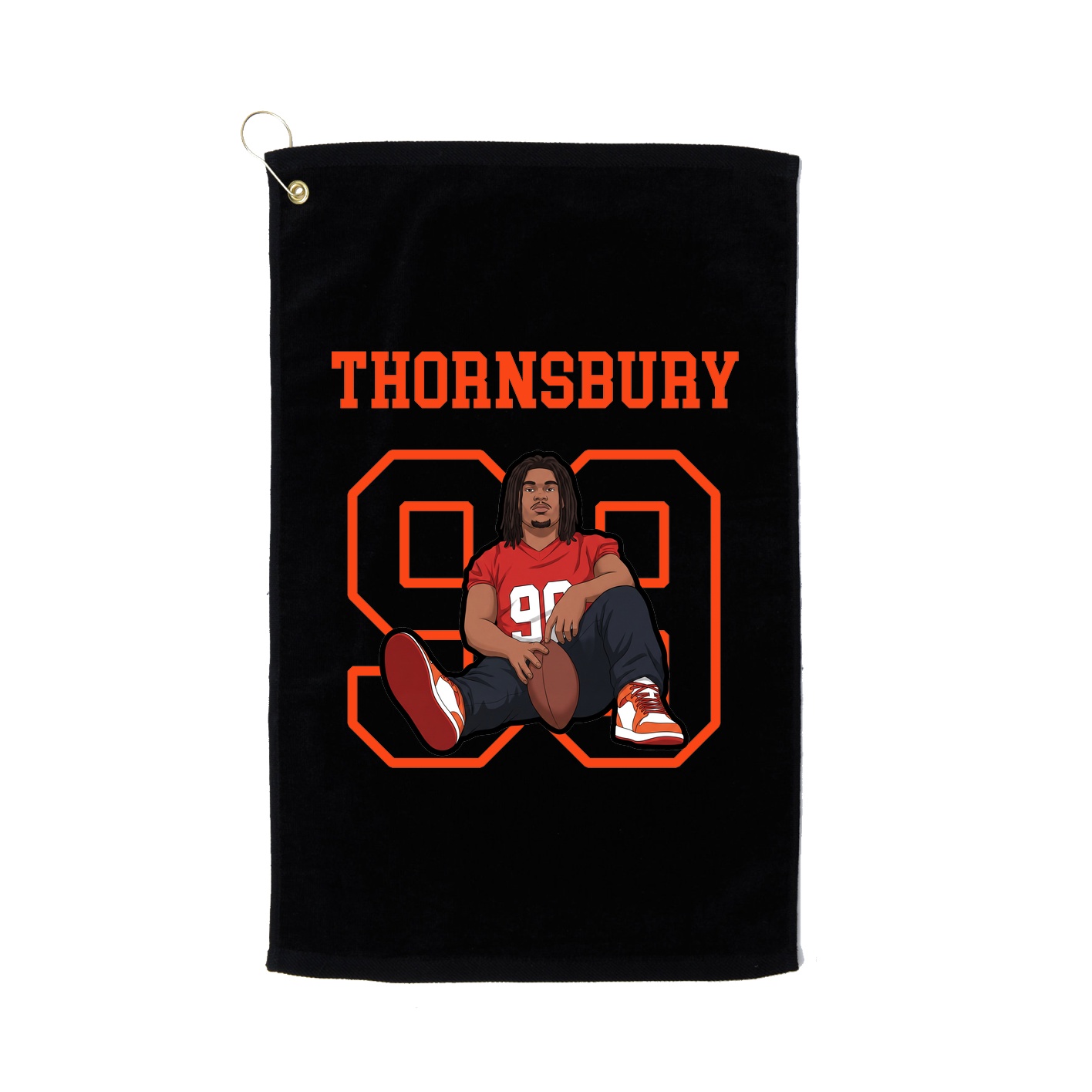 Golf Towel — Shirsey in Black