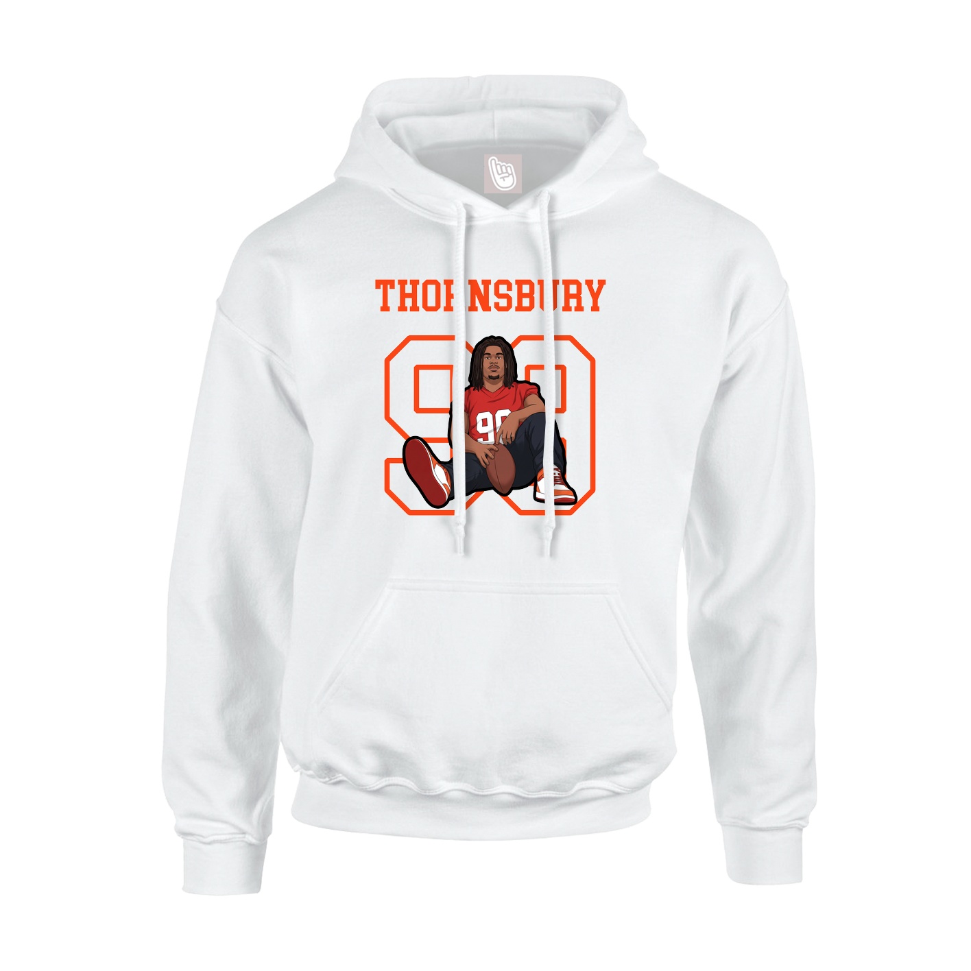 Youth Hoodie — Shirsey in White