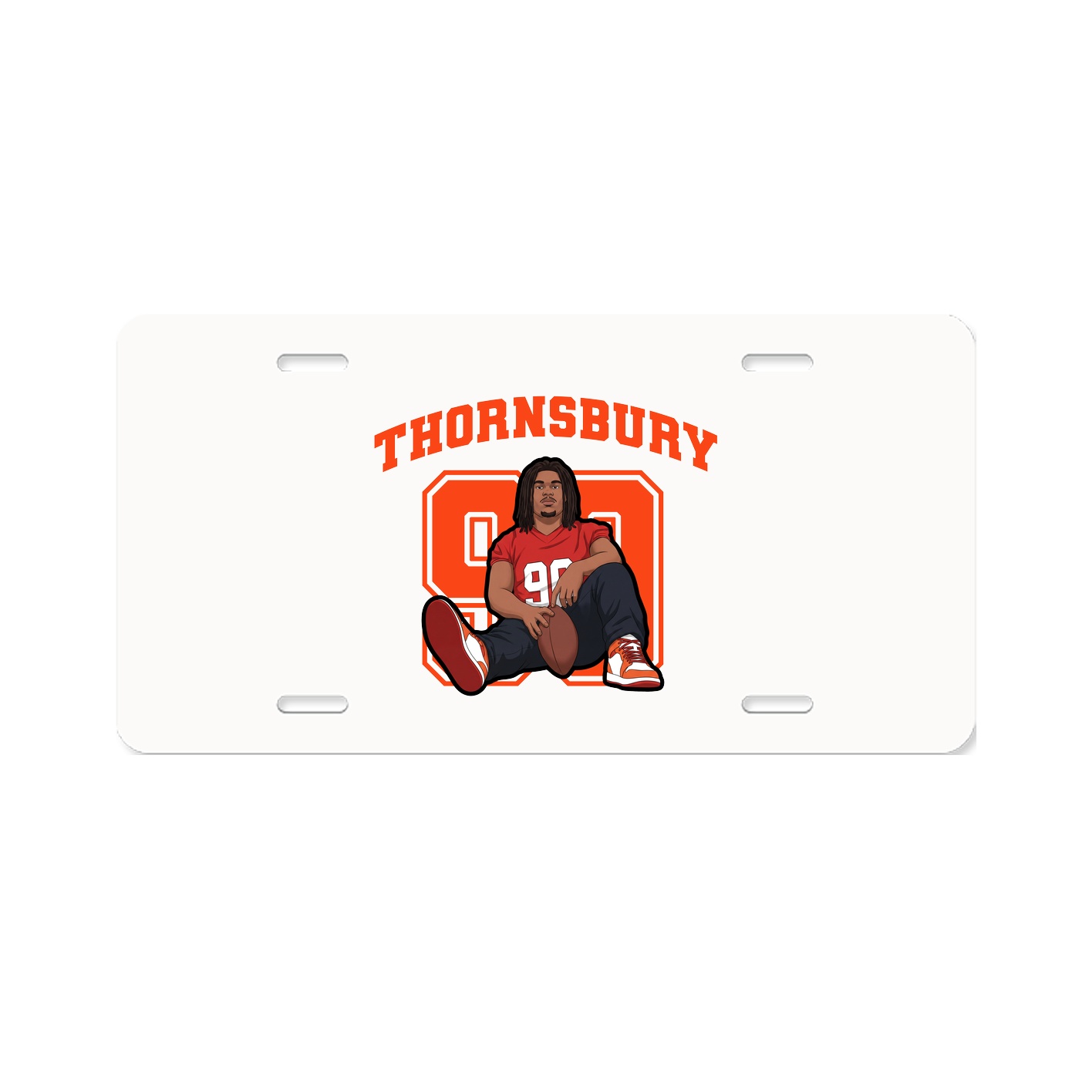 License Plate — Number in Classic