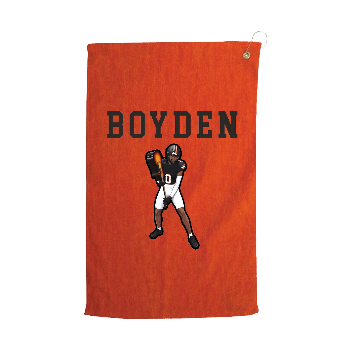 Golf Towel — Shirsey in Orange
