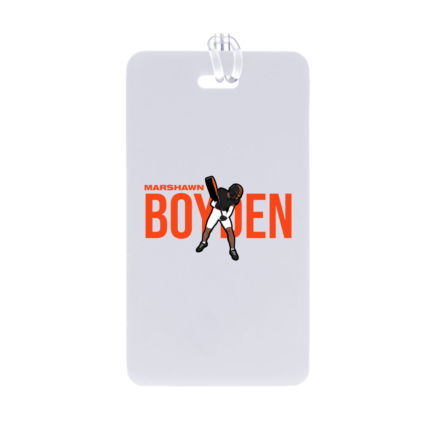 Bag Tag — Player Name in Classic