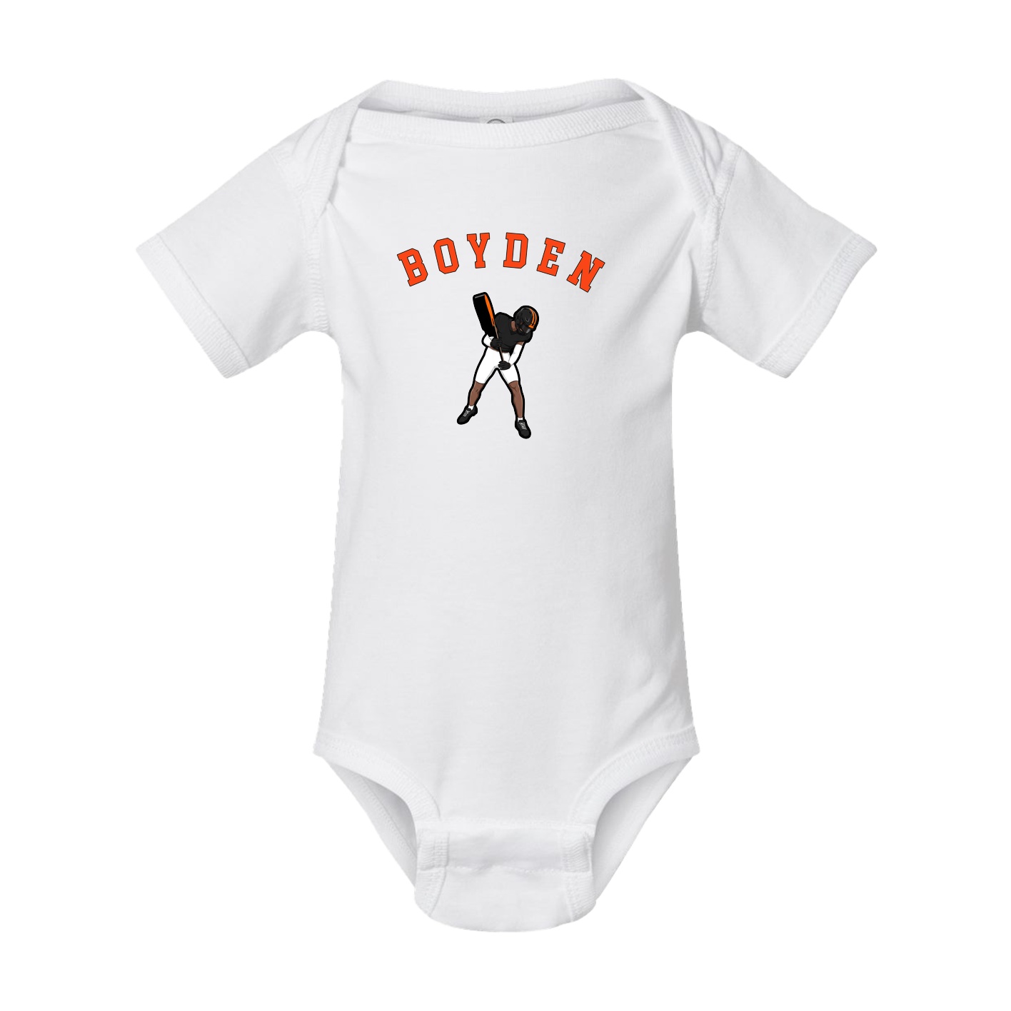 Baby Onesie — Shirsey Arch in White