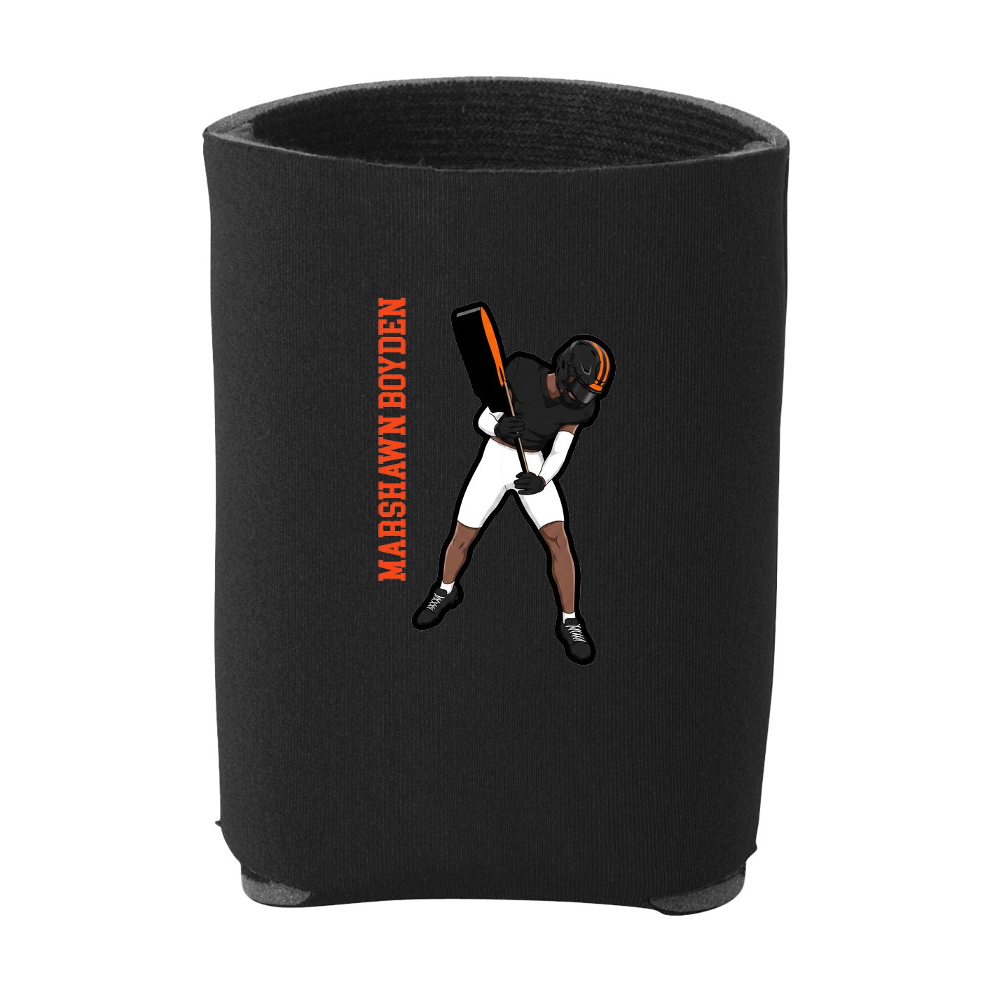Can Holder — Name Vertical in Black