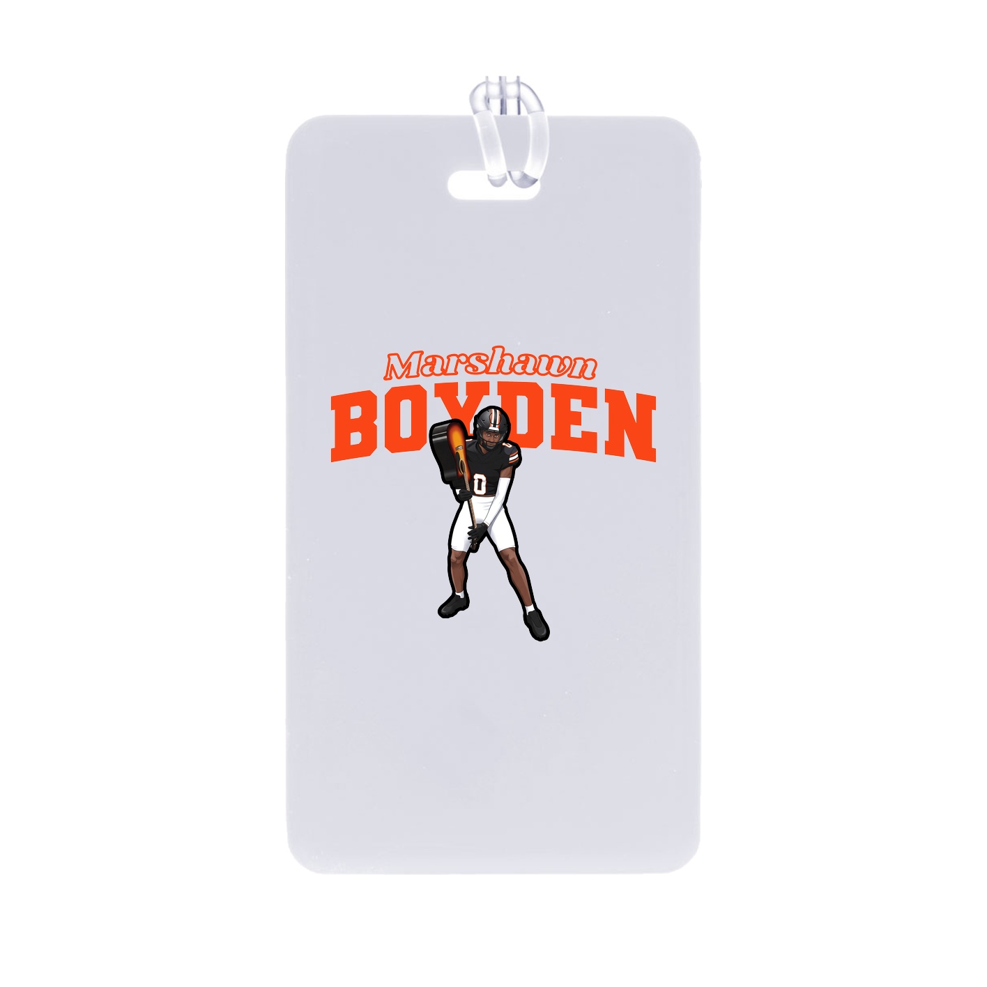 Bag Tag — Name Arch in Classic
