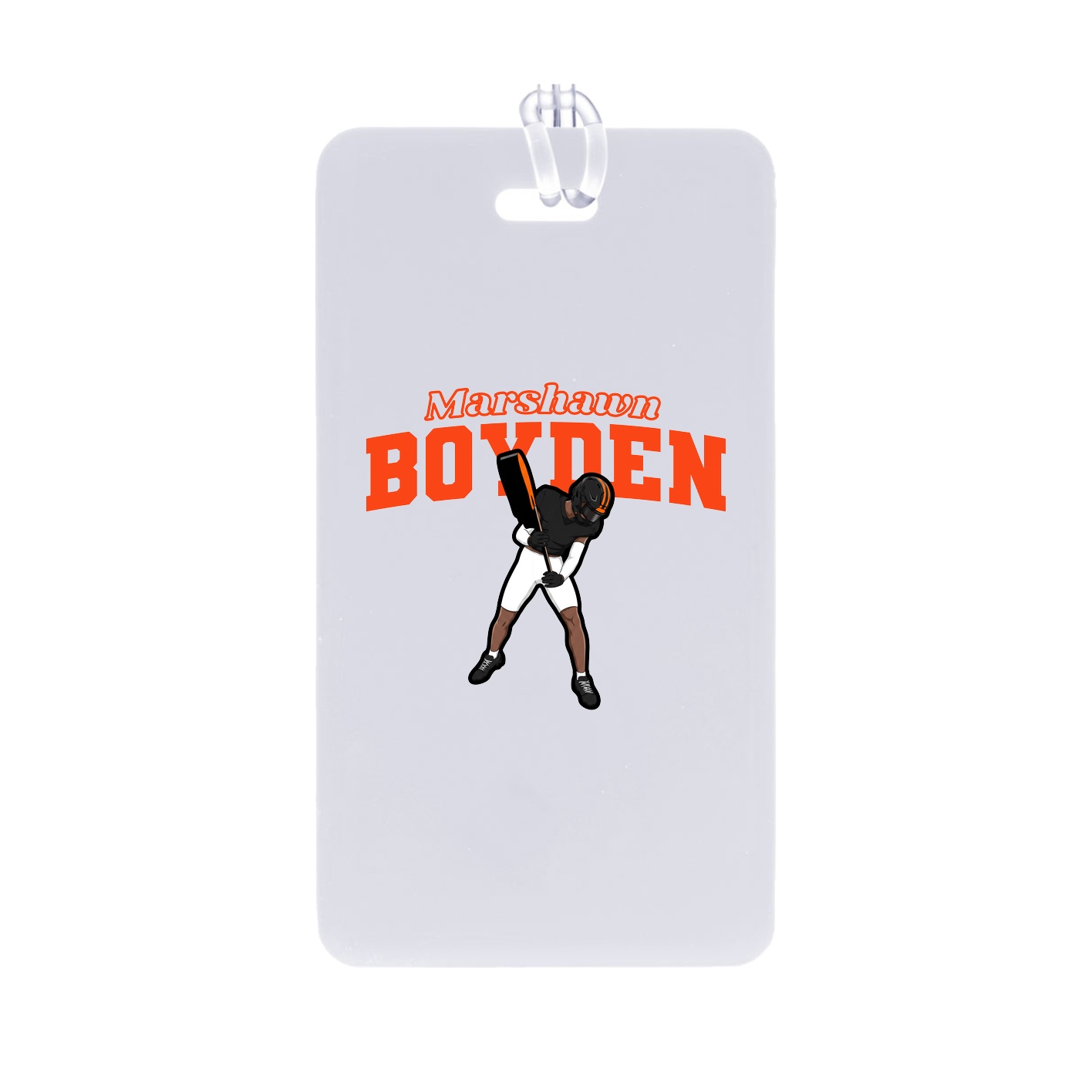Bag Tag — Name Arch in Classic