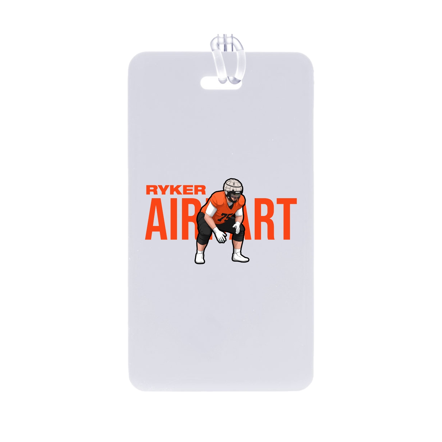 Bag Tag — Player Name in Classic