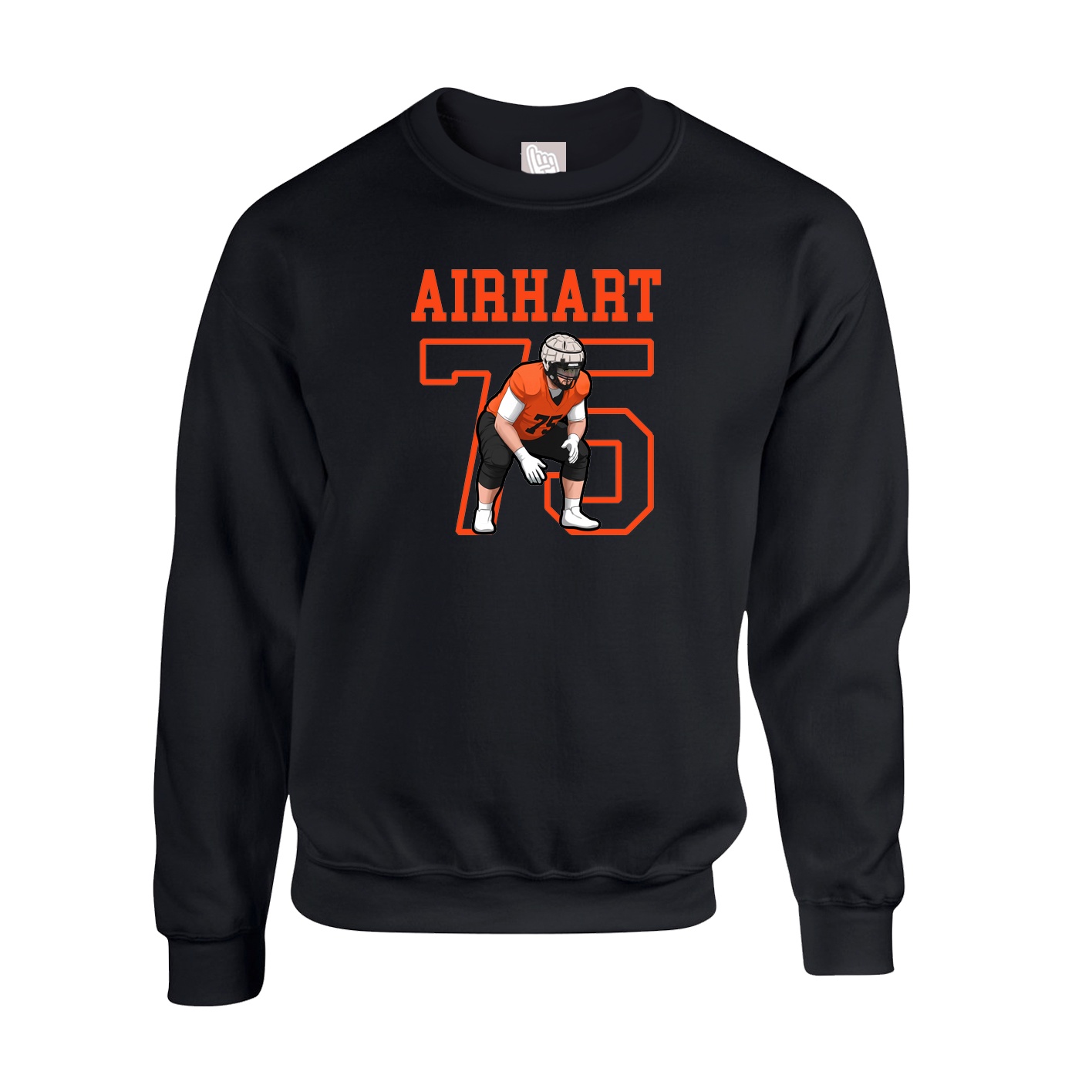 Fleece Crew — Shirsey in Black
