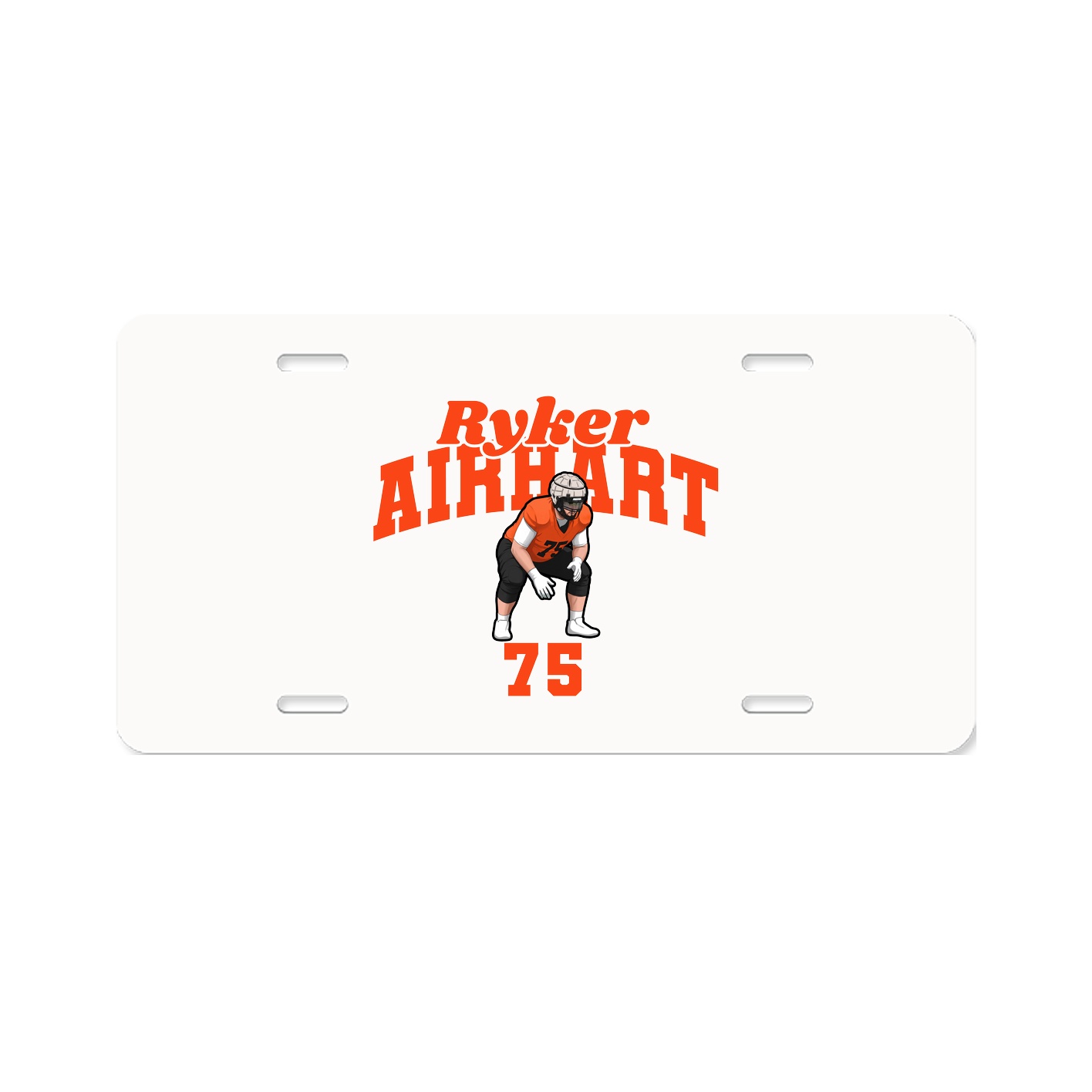 License Plate — Signature Arch in Classic