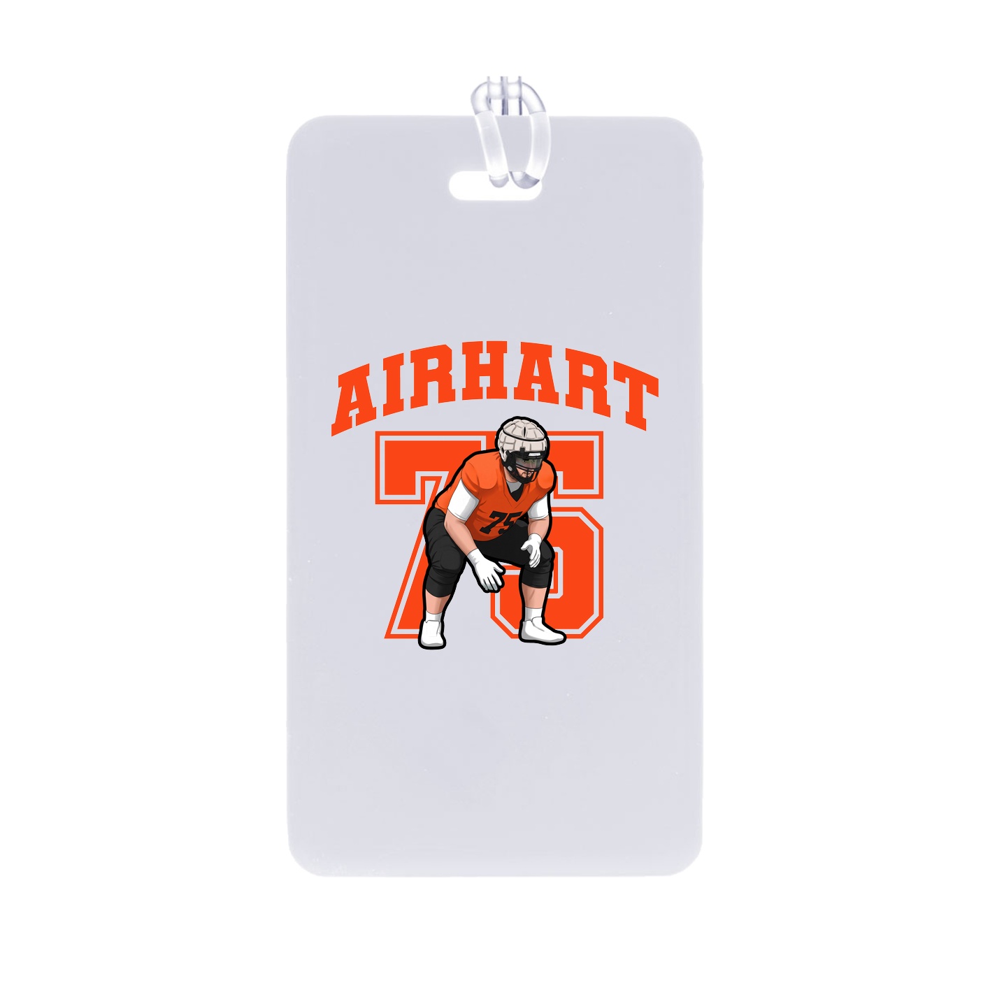 Bag Tag — Number in Classic