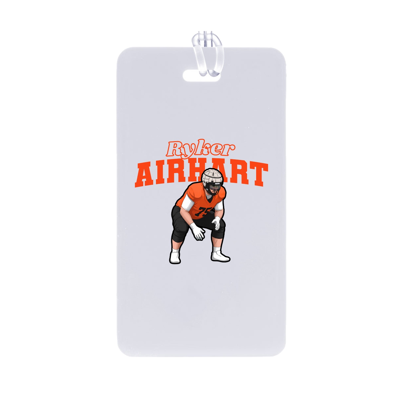 Bag Tag — Name Arch in Classic