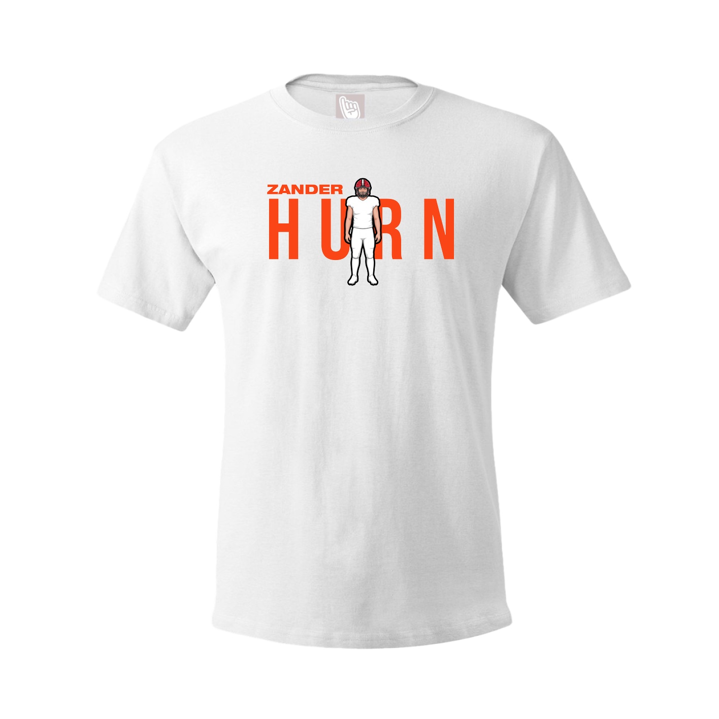 Youth Tee — Player Name in White