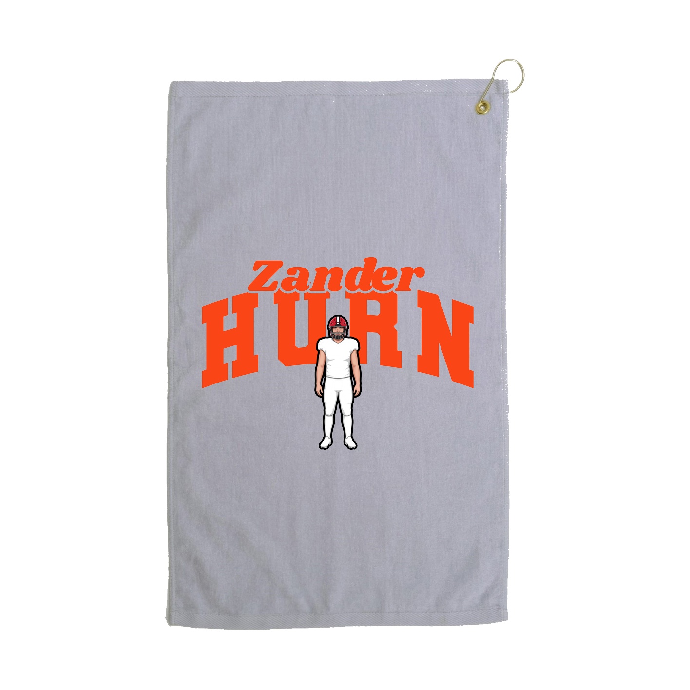 Golf Towel — Signature Arch in Grey