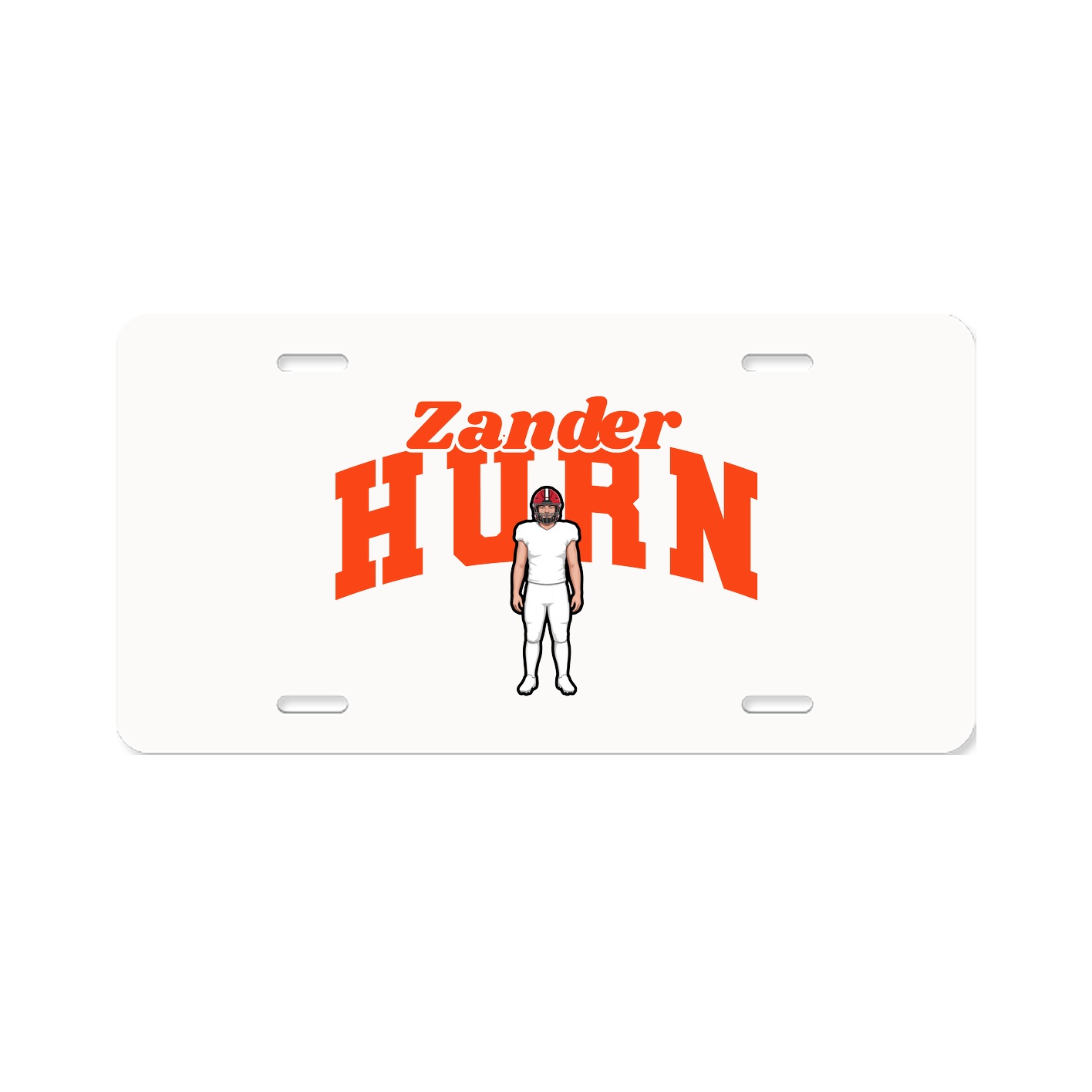 License Plate — Signature Arch in Classic