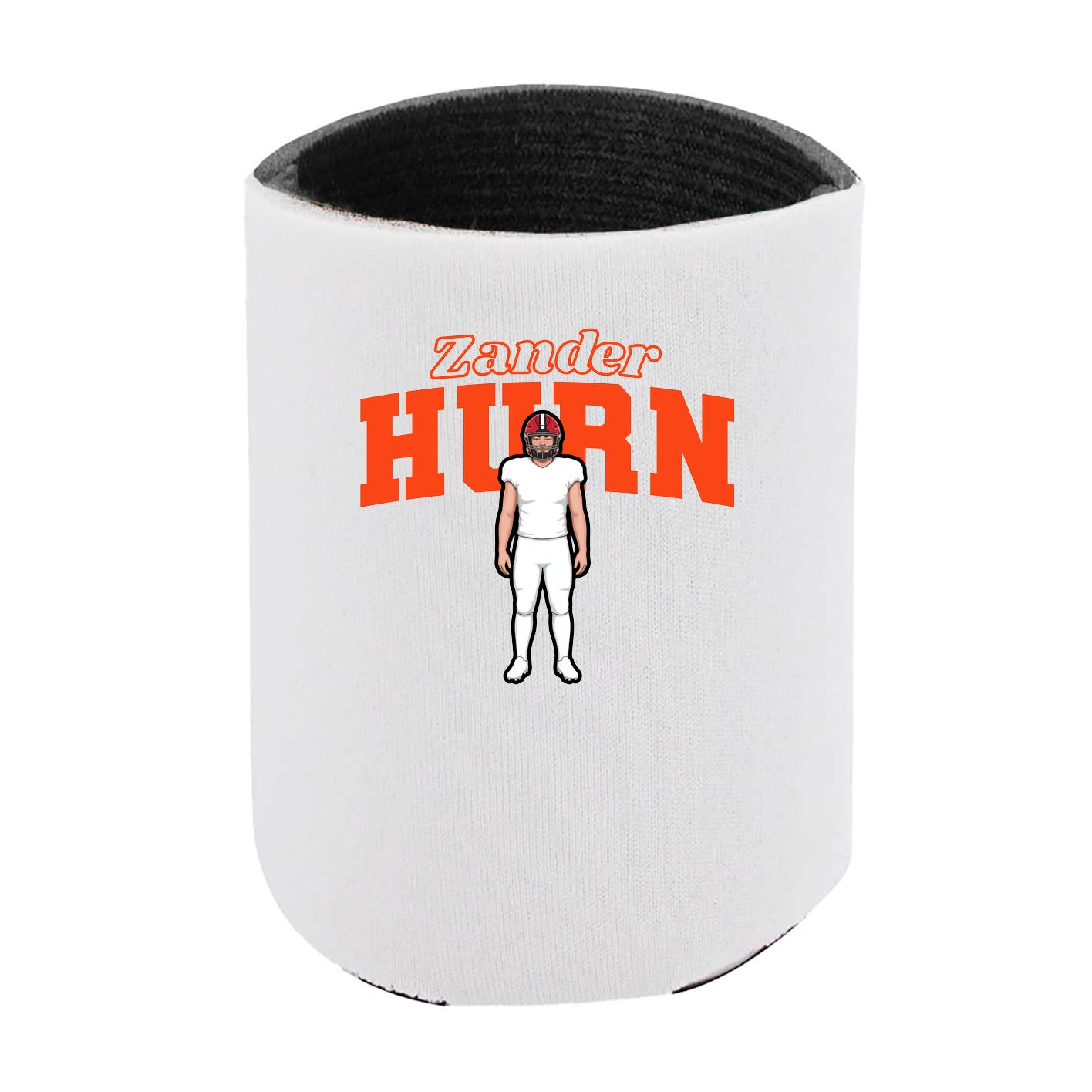 Can Holder — Name Arch in White
