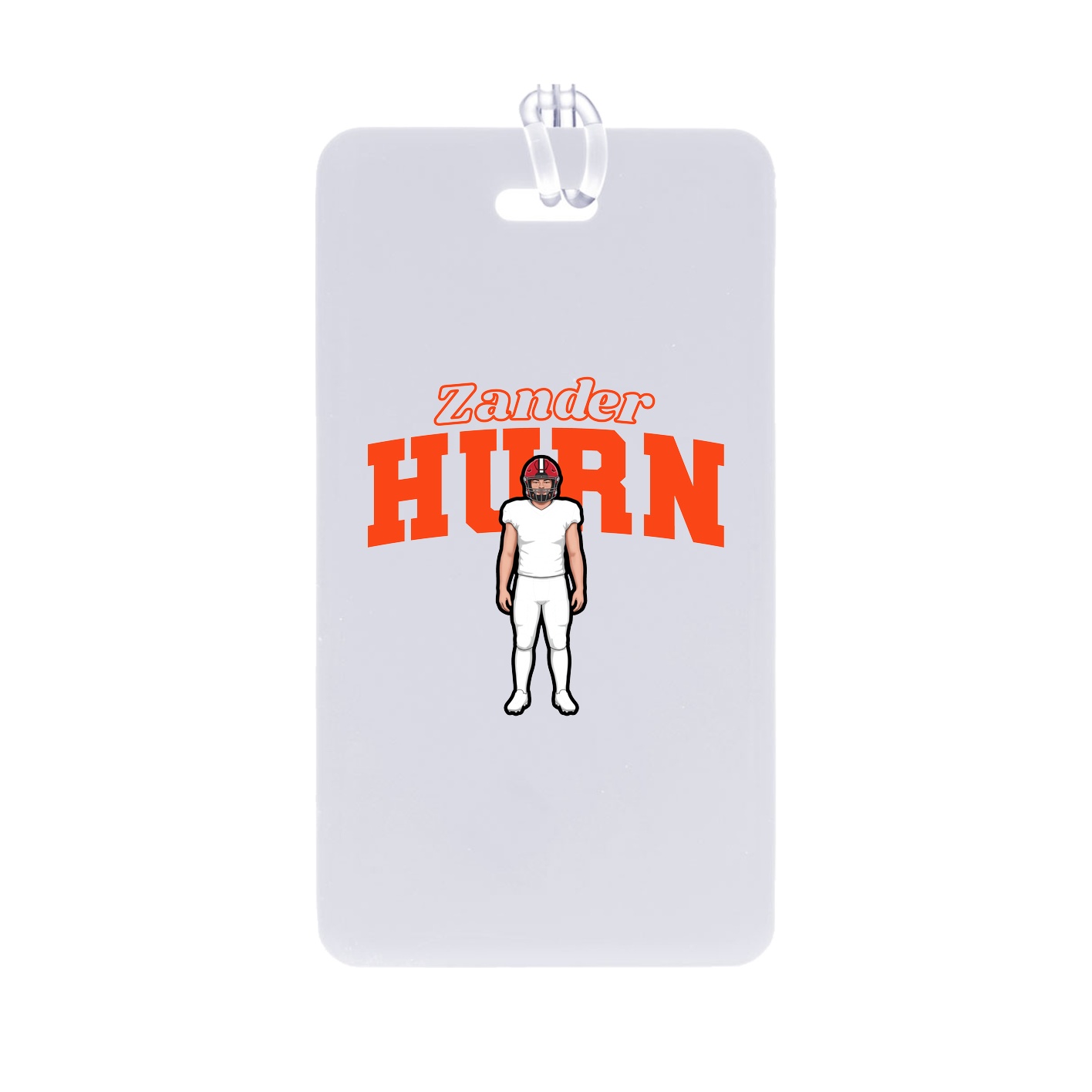 Bag Tag — Name Arch in Classic