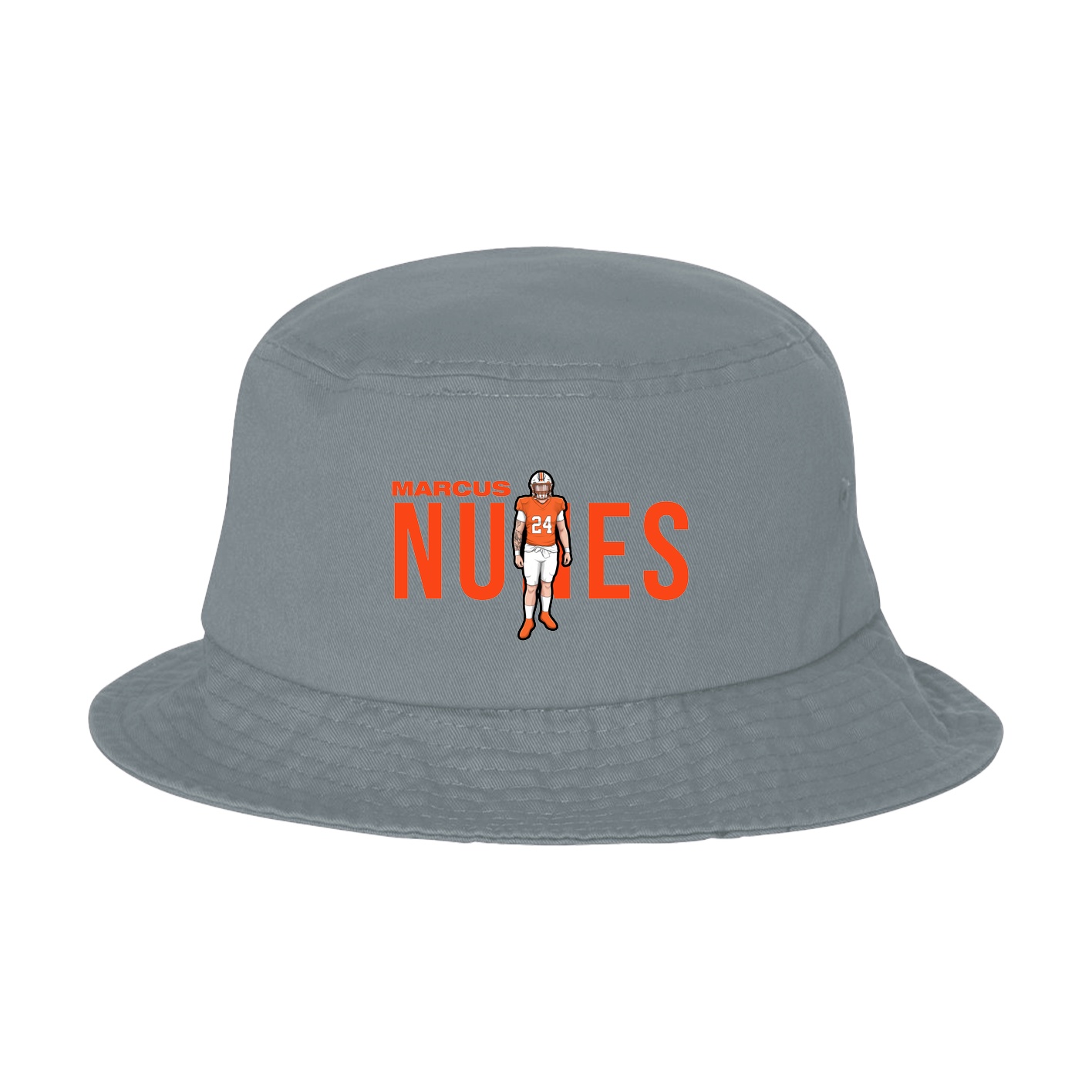 Bucket Cap — Player Name in Grey