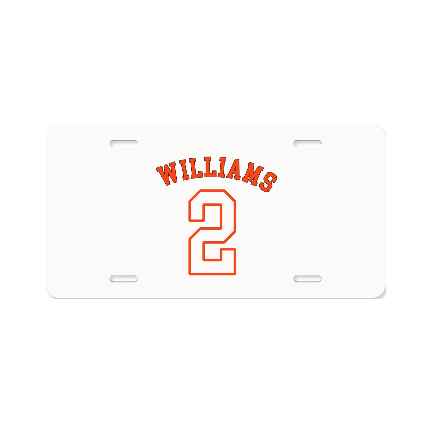 License Plate — Shirsey Arch in Classic