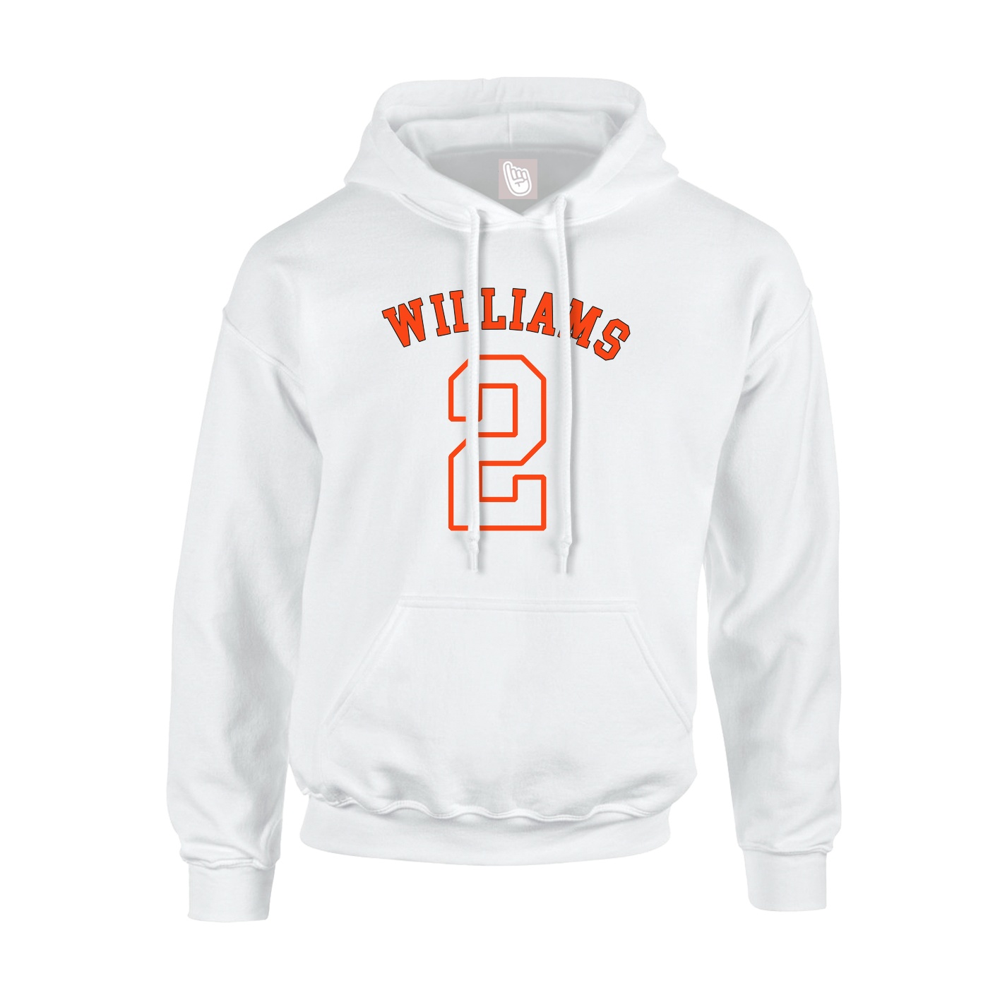 Hoodie — Shirsey Arch in White
